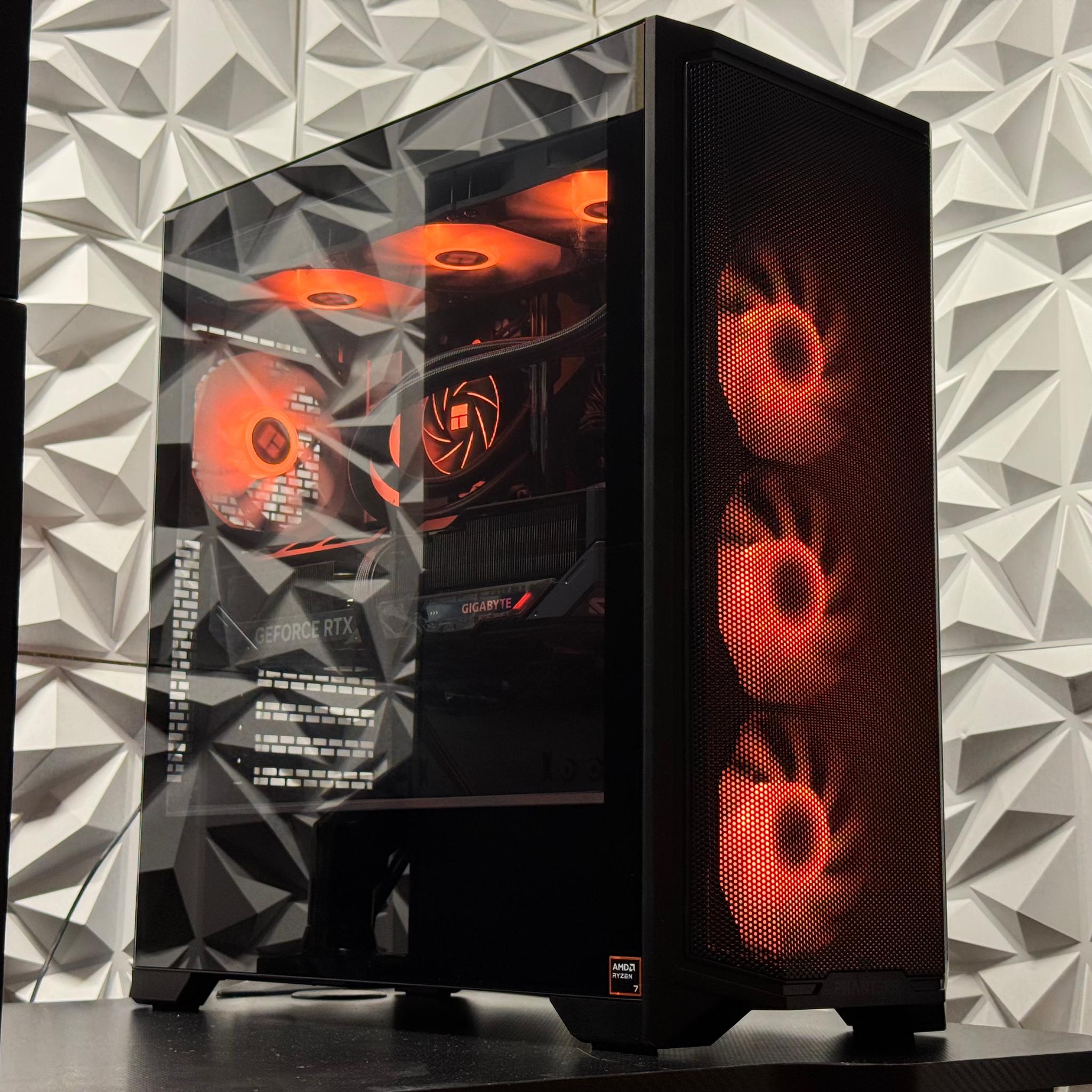 RTX 5070 Ti / Ryzen 7 9800X3D / 32GB DDR5 / 2TB SSD / Gaming pc / Streaming / Ai / Video editing
