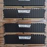 Corsair Vengeance LPX RAM, DDR4 3600MHz CL18 64GB(4x16GB)