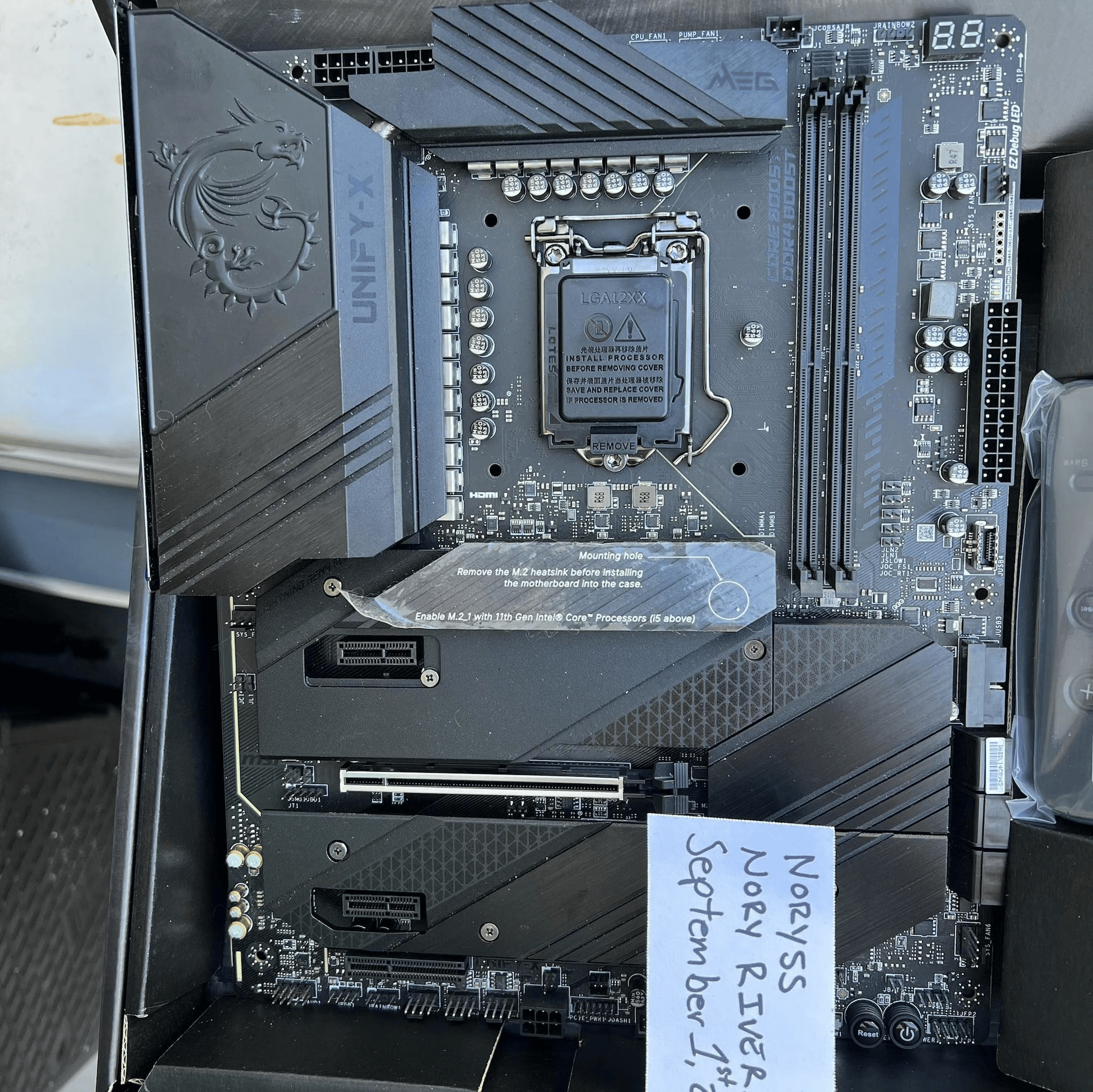 MSI MEG Unify-X Z590 