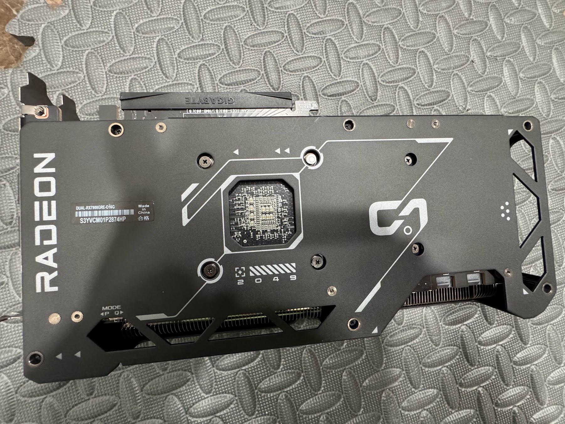 ASUS Dual Radeon™ RX 7900 GRE OC Edition 16GB GDDR6