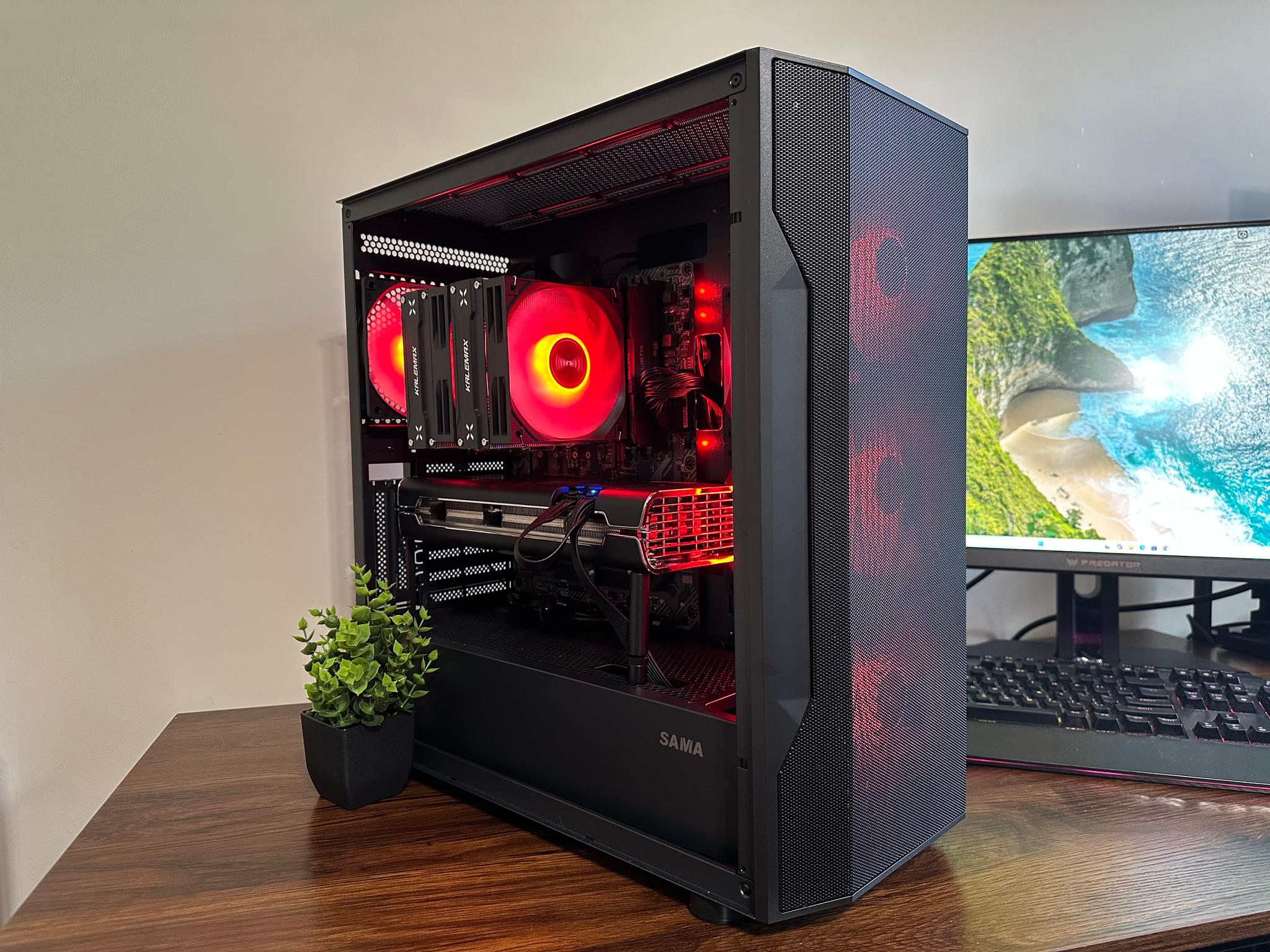 Gaming PC | RX 5700 XT | Ryzen 5 | 16GB RAM | 1TB SSD | WIN 11 PRO | WIFI ONLY NO ETHERNET
