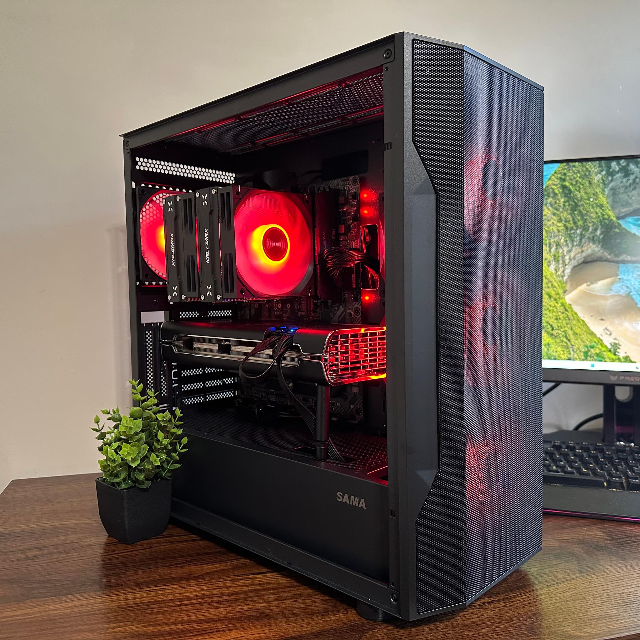 Gaming PC | RX 5700 XT | Ryzen 5 | 16GB RAM | 1TB SSD | WIN 11 PRO | WIFI ONLY NO ETHERNET