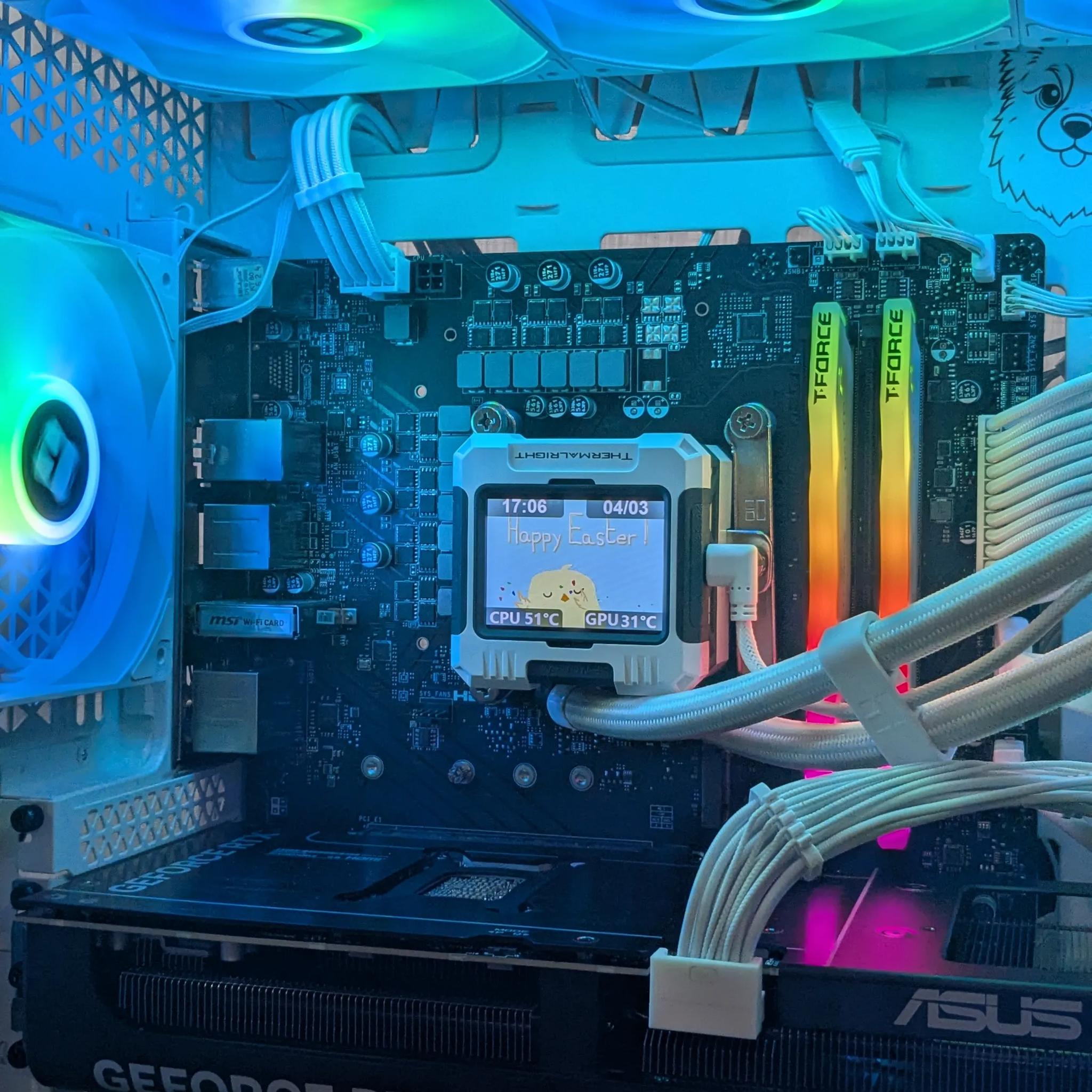 Eggcelent 4K Gaming/Streaming PC | i7-14700KF, RTX 5070, 2TB NVME, 32GB DDR5, Liquid Cooled