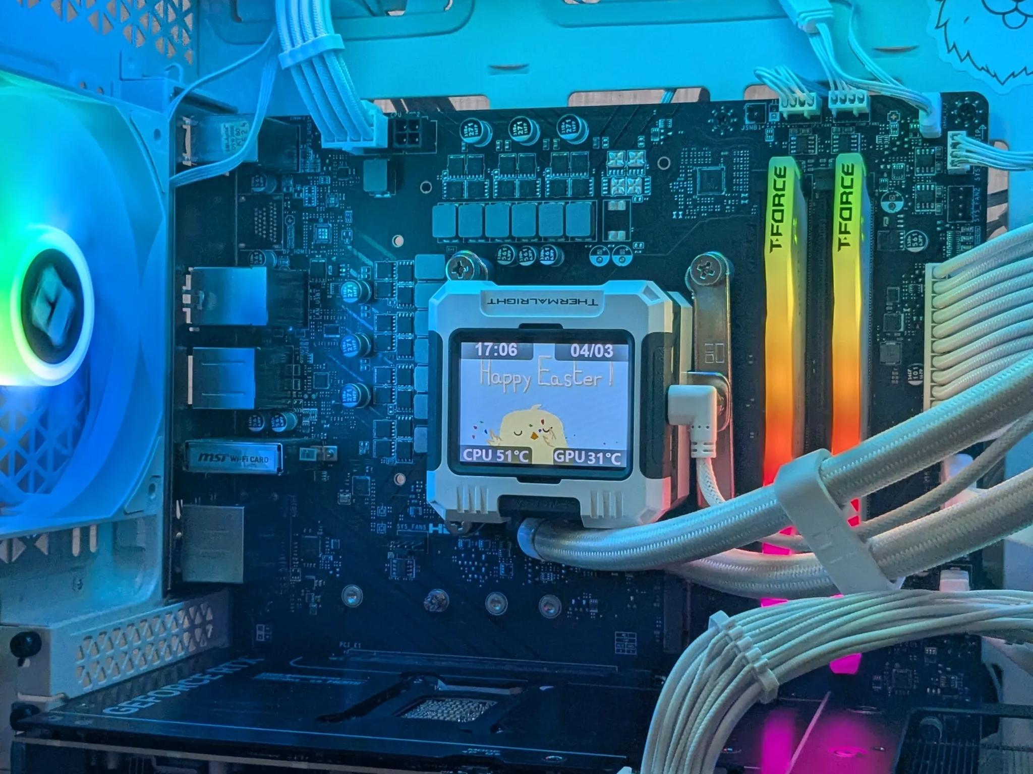 Eggcelent 4K Gaming/Streaming PC | i7-14700KF, RTX 5070, 2TB NVME, 32GB DDR5, Liquid Cooled