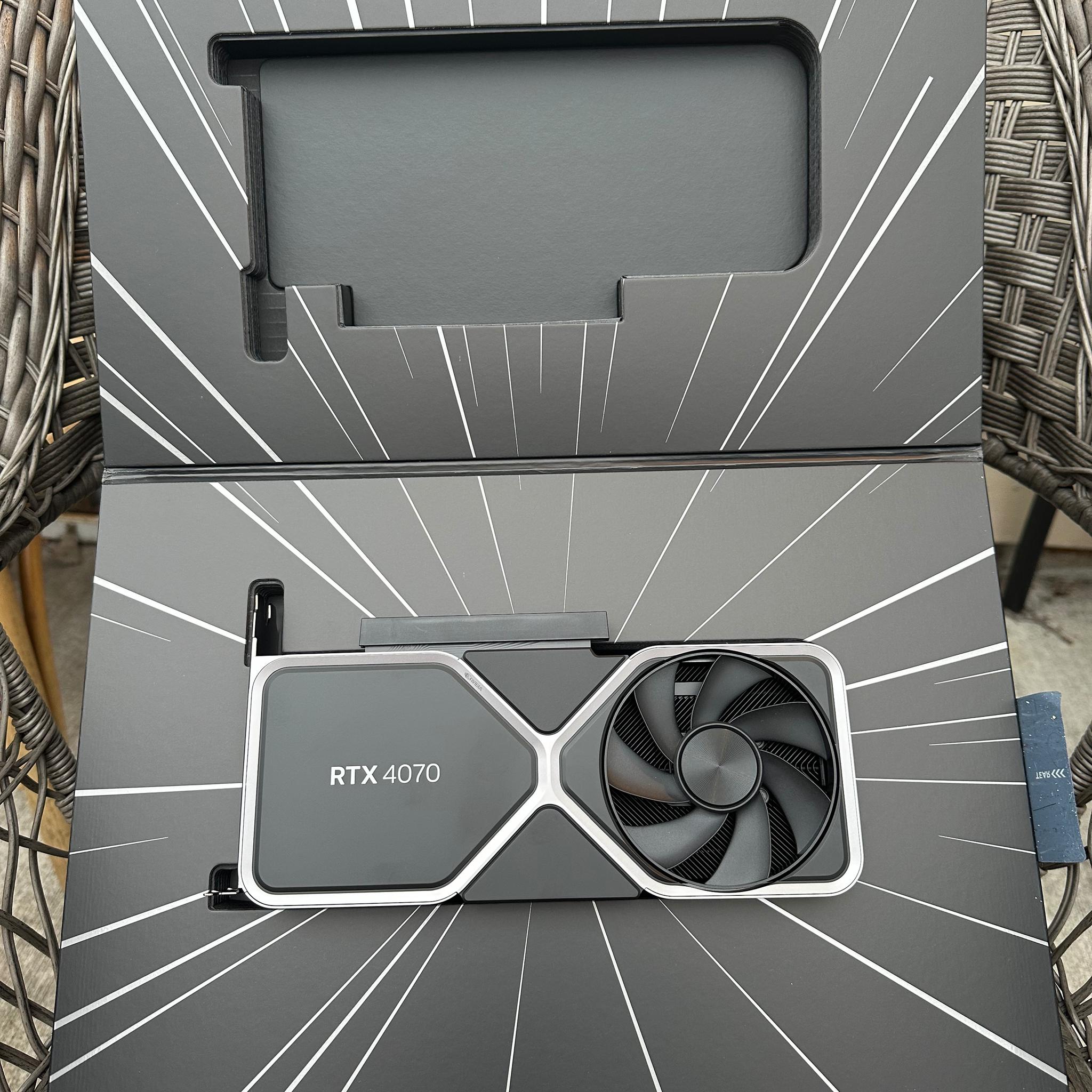 RTX 4070 Founders New/Open Box