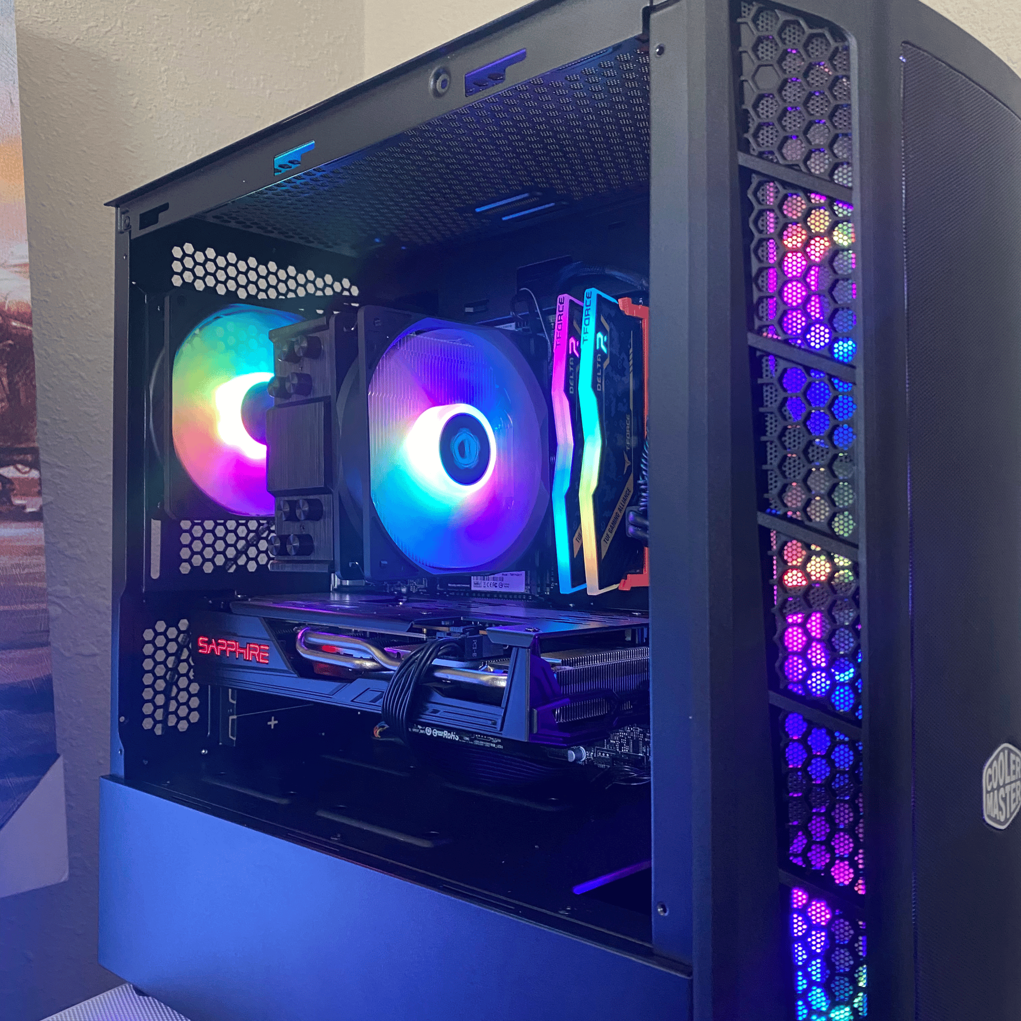 [}Agate{] 9600k 5600 XT RGB Gaming PC