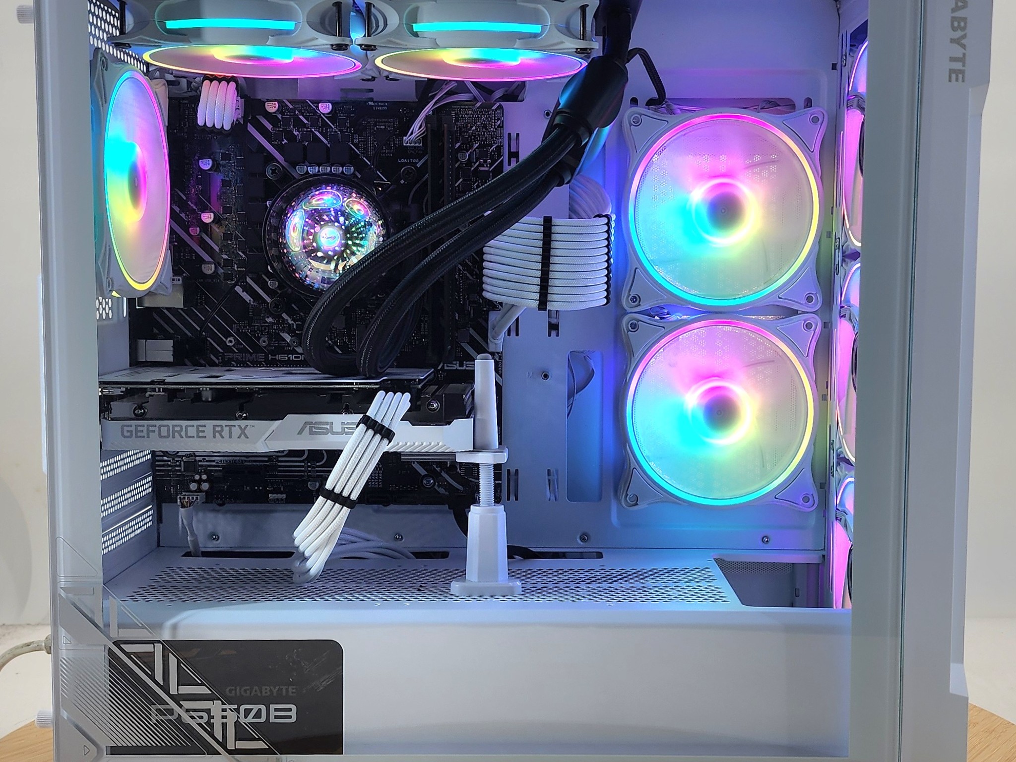 Gaming PC i3-14100F 16GB RAM 500GB SSD RTX 3060 8GB Windows 11 Computer
