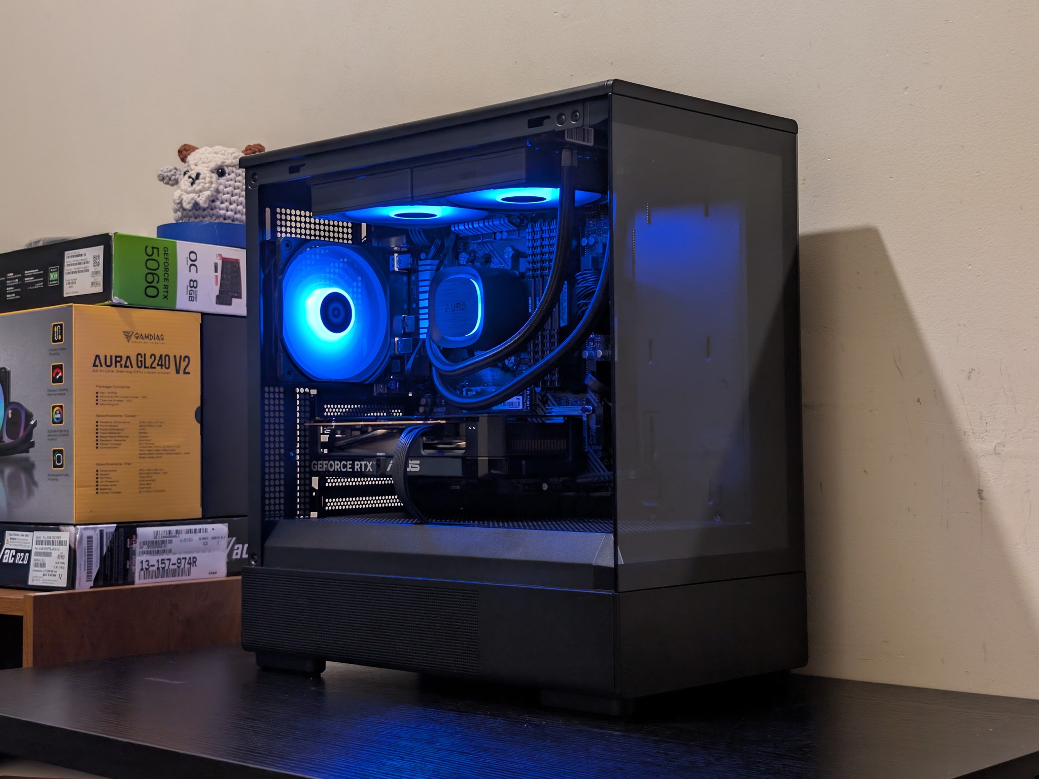 🔥⬛ 1440p Gaming Beast | RTX 5060 | Ryzen 5 5600 | 1TB SSD | 32GB RAM | WiFi 6 & Bluetooth ⬛🔥