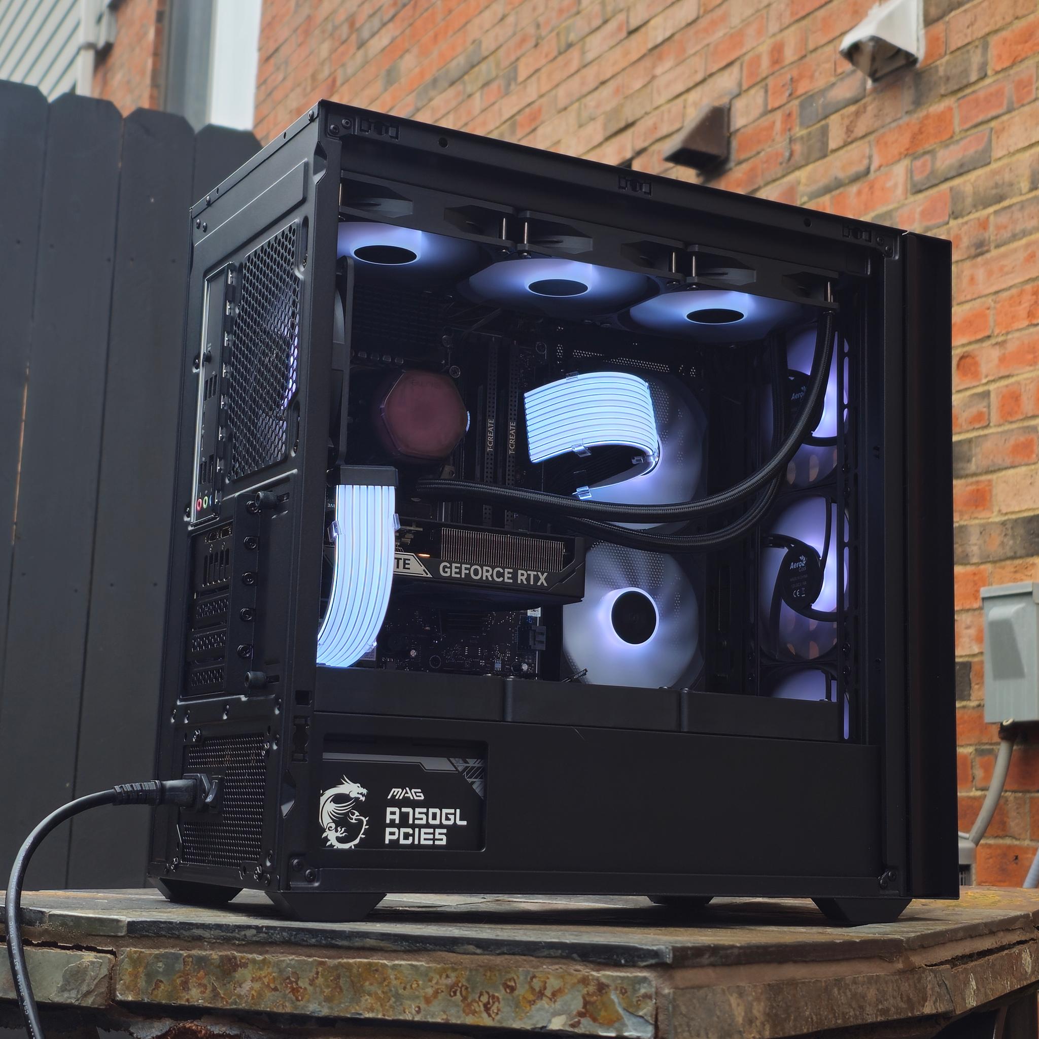 🌃 Nvidia 5060 Ti 16GB • Intel 245KF • 32GB DDR5 RAM • 1TB SSD • Wi-Fi • Plug n' Play Gaming PC