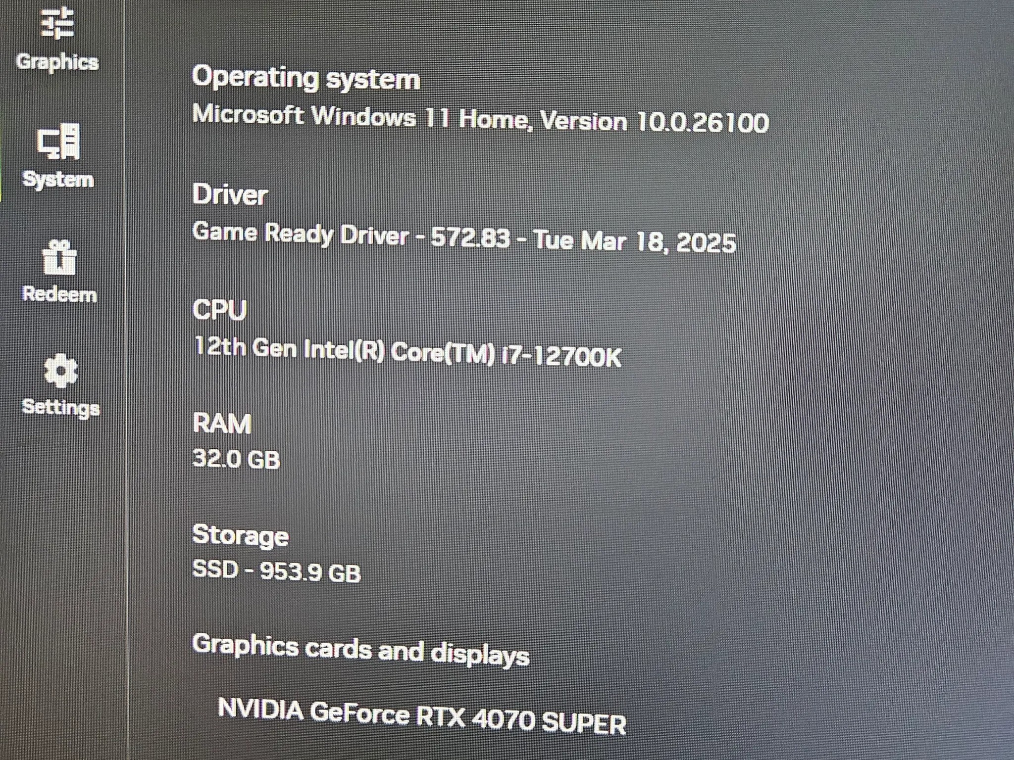 Frostbyte - 4070 Super - I7 12th Gen