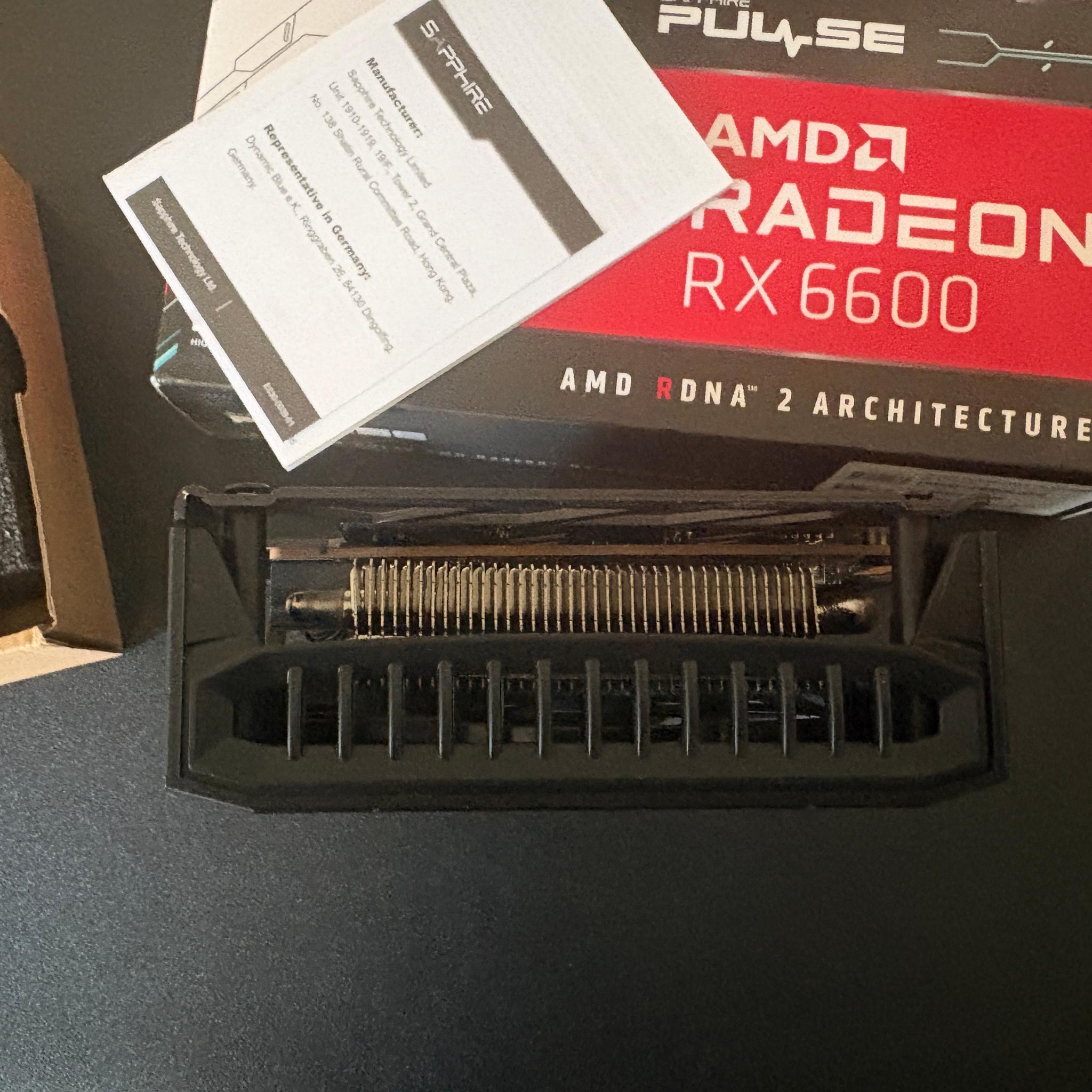 RX 6600 Sapphire LITE Edition 8GB VRAM PCIE 4.0