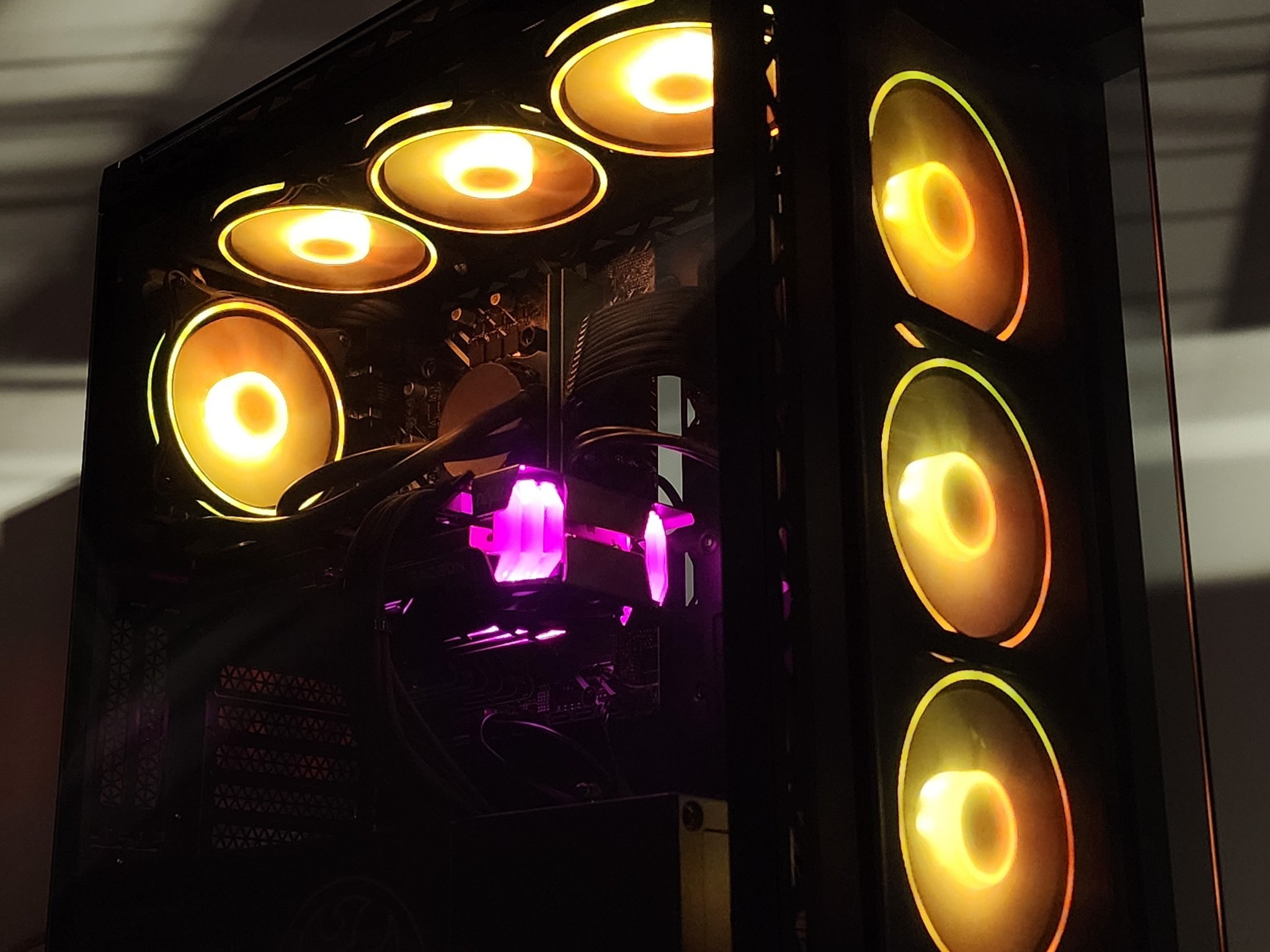 Gaming PC i3-14100F 8GB RAM 500GB SSD RX 6600 XT 8GB Windows 11 Computer