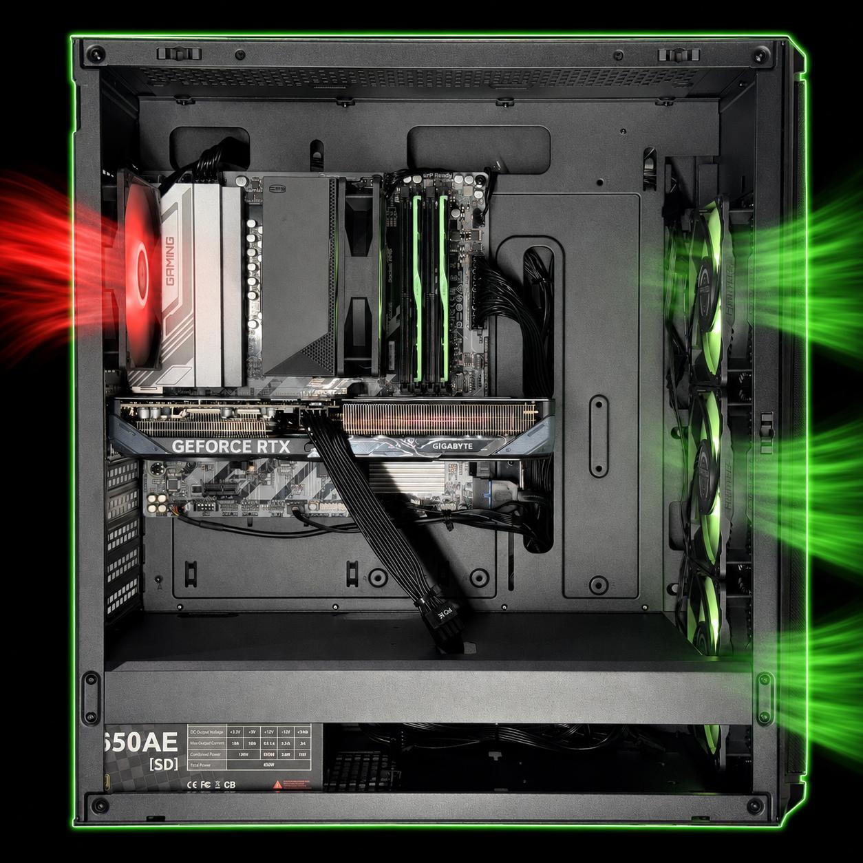 RTX 5060 Ti / Ryzen 5 9600x / 32GB DDR5 / 1TB SSD / RGB / Gaming / Streaming / Creator pc
