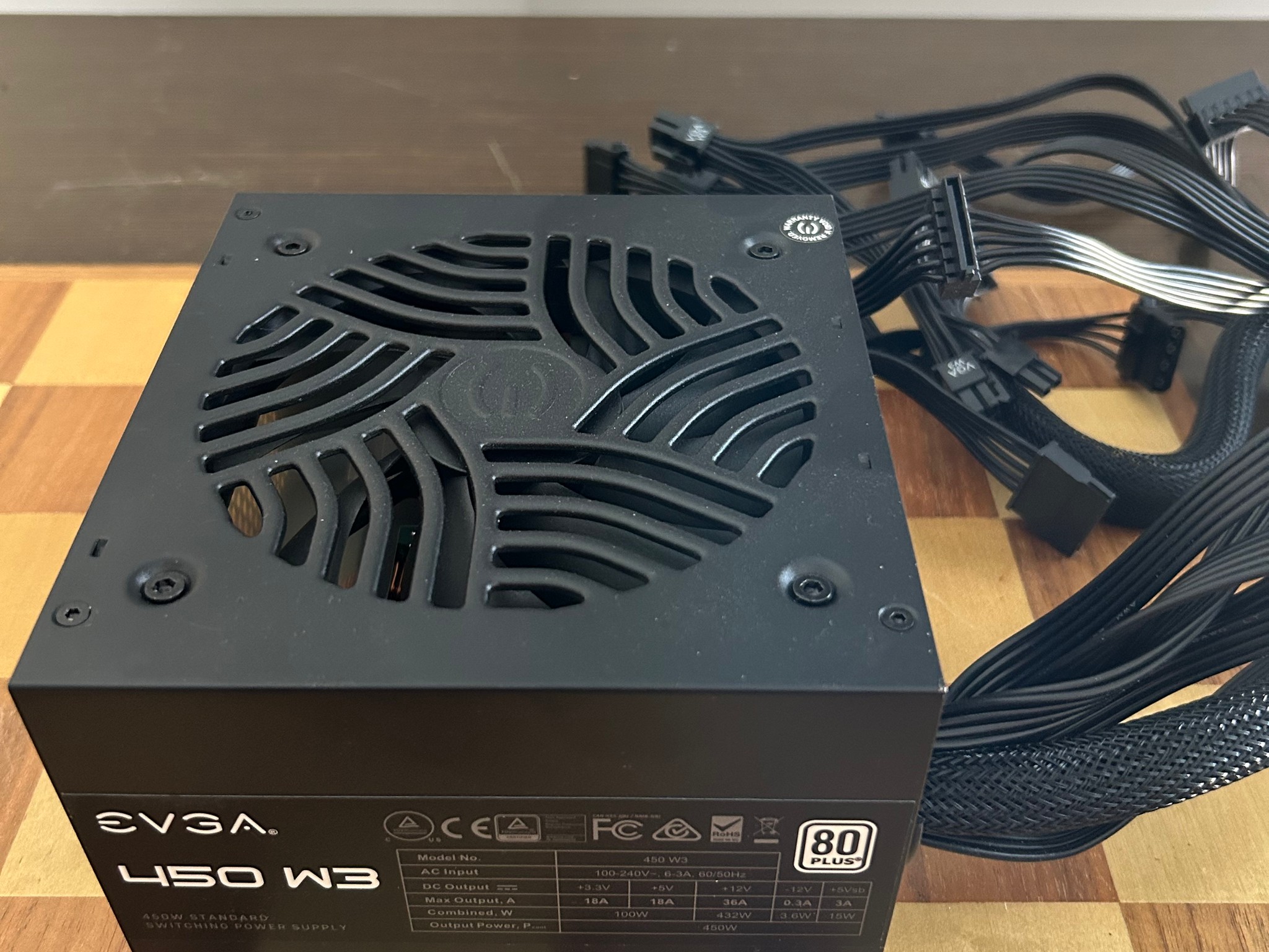 EVGA 450W W3 Power Supply