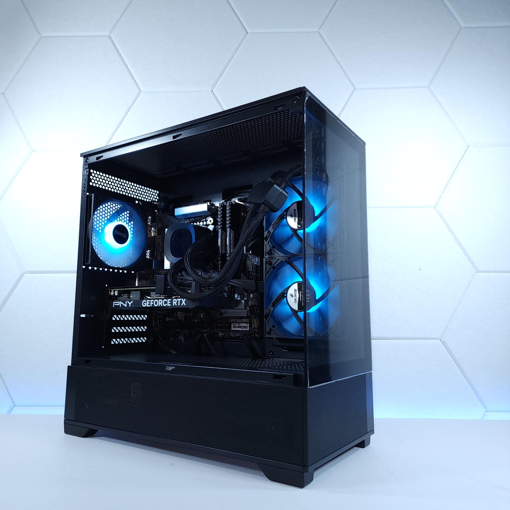 💙RTX 4060●Core i5 12600KF●1TB NVMe●32GB 3200MHz DDR4●1080p Gaming Computer