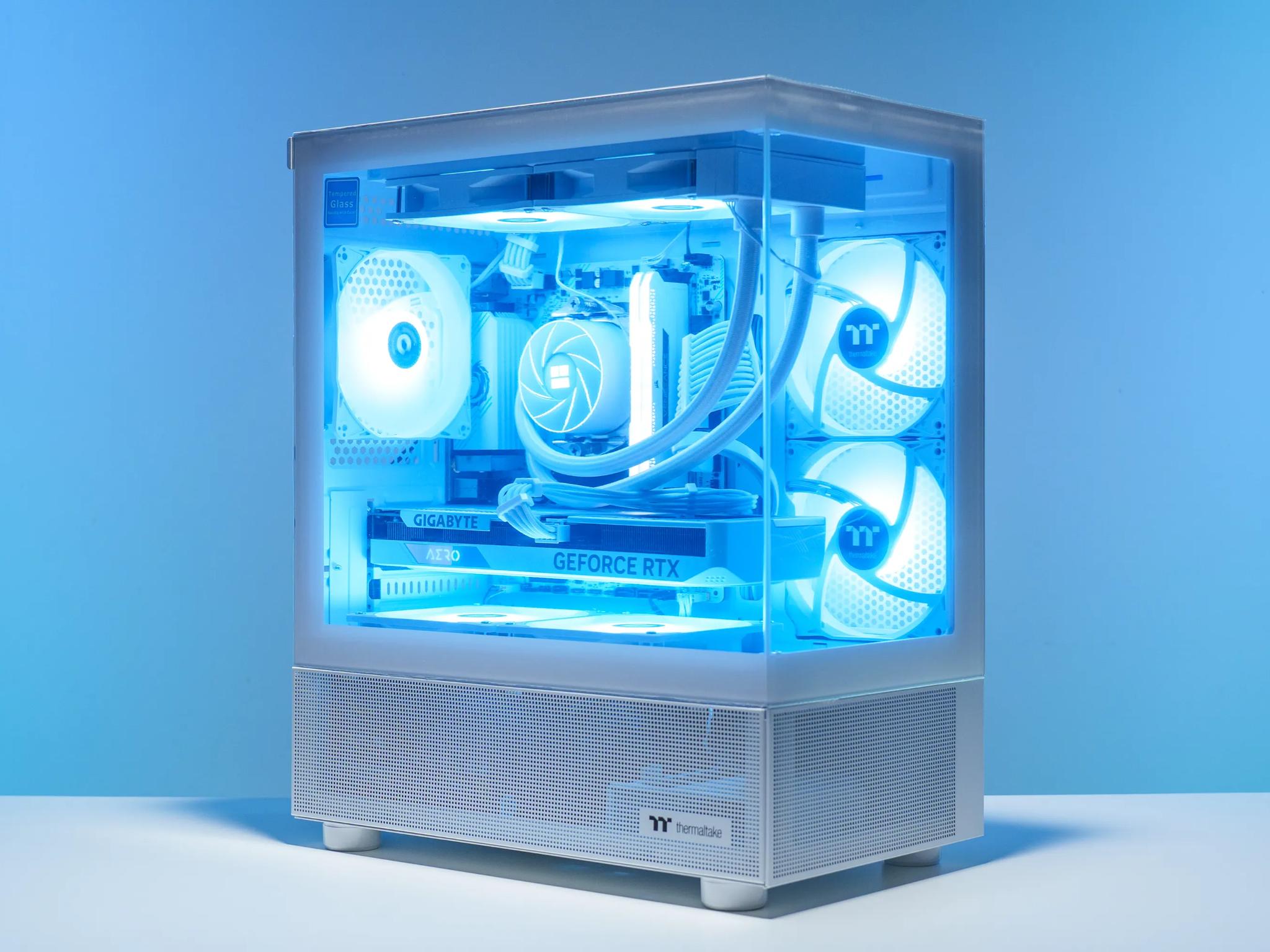 White Gaming PC | RTX 4060 | Ryzen 5 5600x | 32GB DDR5 | 1TB m.2 | Watercooled | RGB