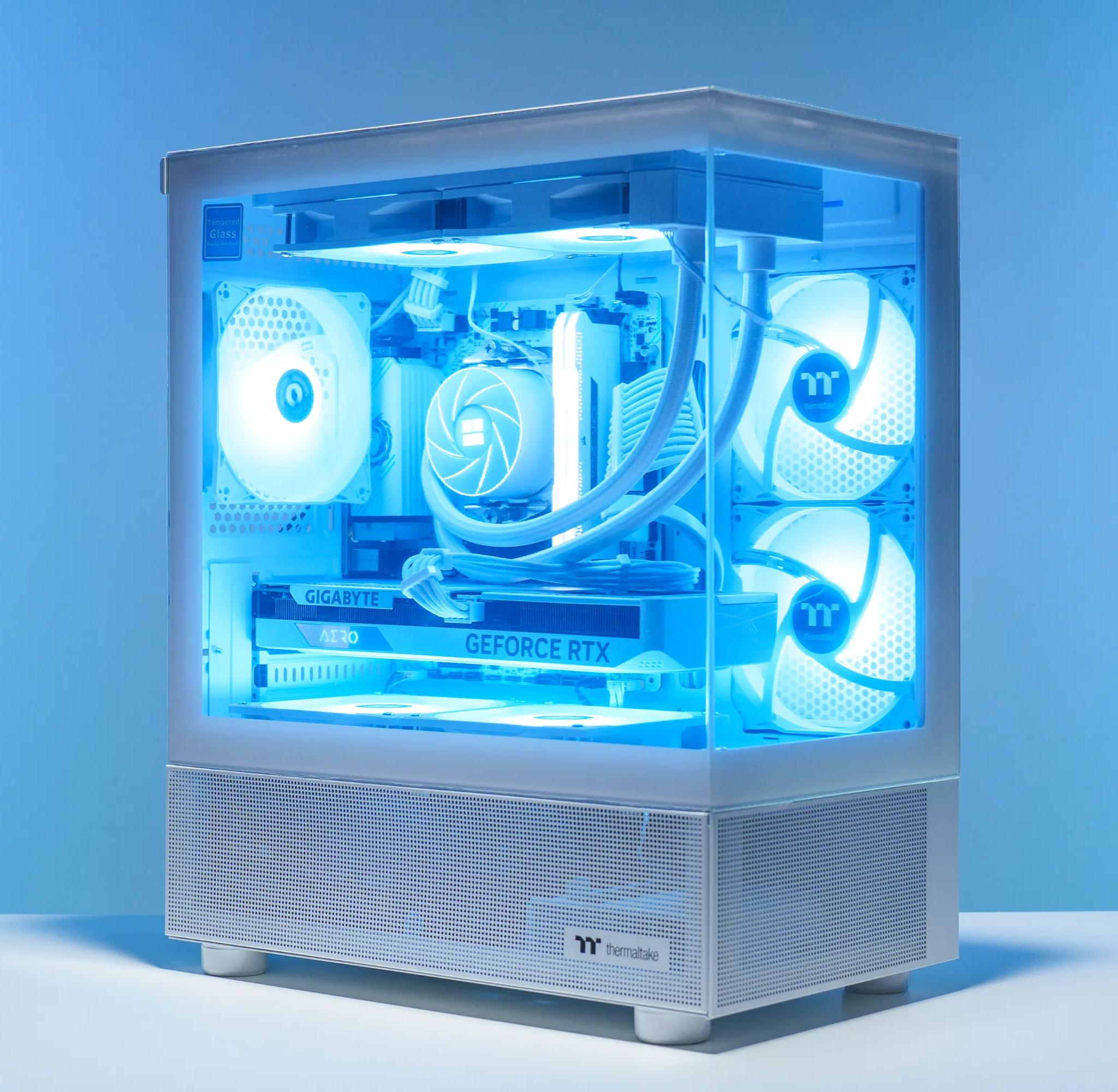 White Gaming PC | RTX 4060 | Ryzen 5 5600x | 32GB DDR5 | 1TB m.2 | Watercooled | RGB