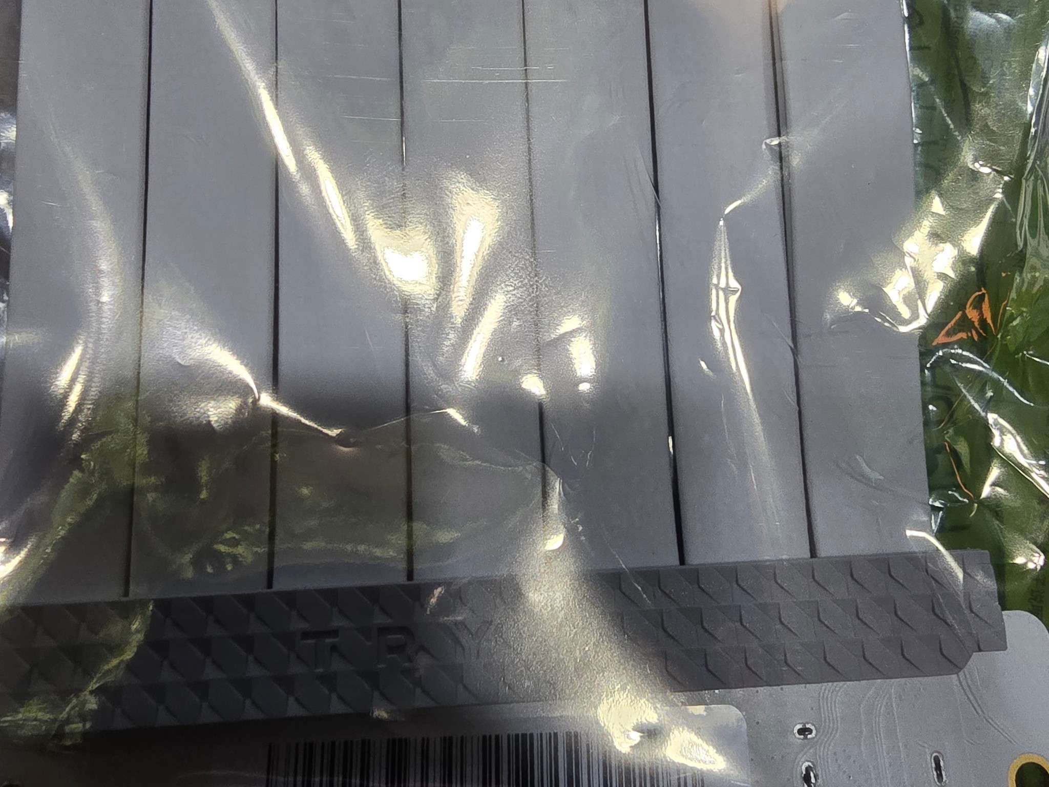 TRYX String PCIE 5.0 x 16 White Riser Cable 300mm 128GB/s Vertical Graphic Card/GPU Mount sealed