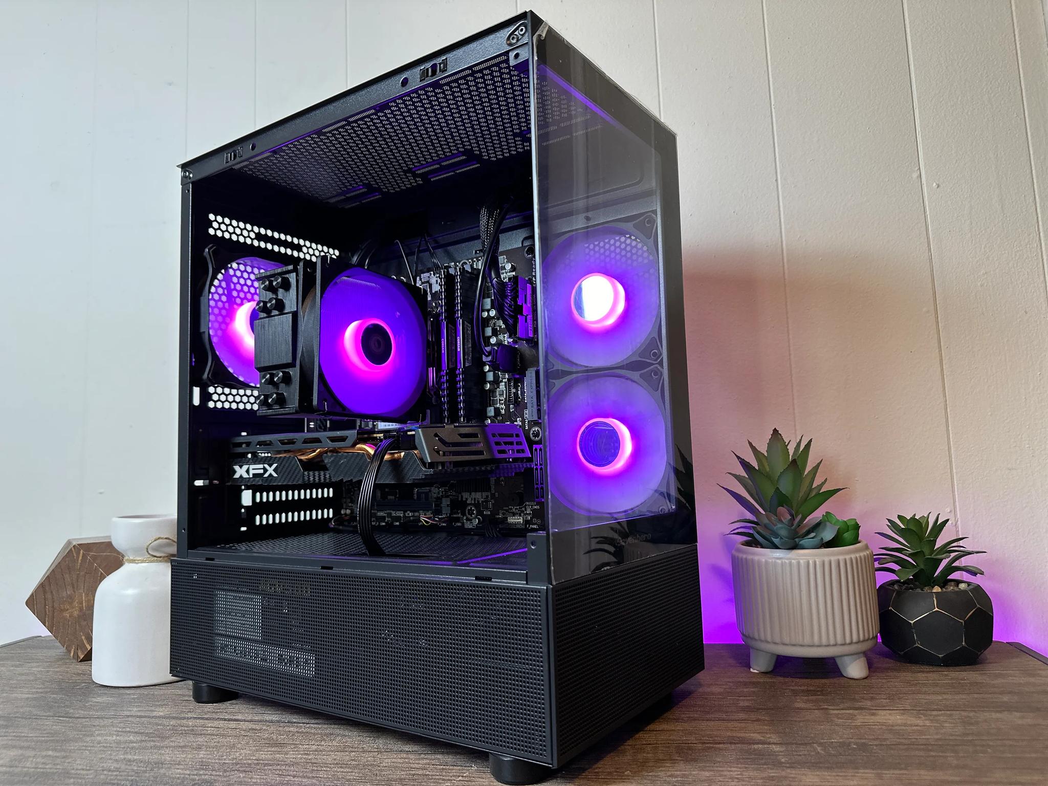 Budget/Entry Gaming PC! i5 7600, RX580 8GB, 16gb DDR4, 512GB NVME M.2 SSD! ARGB Fans!