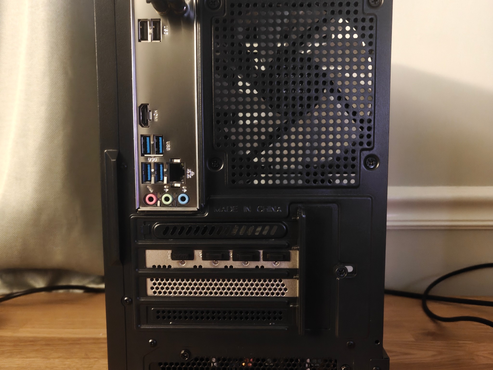 Compact 1080p/1440p Gaming PC - Ryzen 5 5500, AsRock Intel B580, T-Force 16GB 3200MHz, 512GB NVME