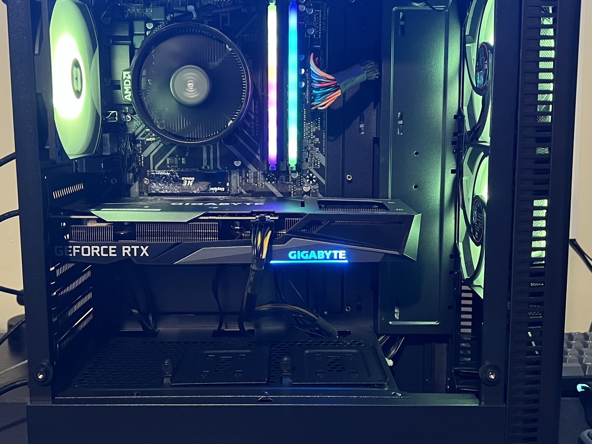 Budget Ryzen 5 4500 1 TB  SSD NVME 16 GB DDR4 RTX 3060 12 GB - All new parts!