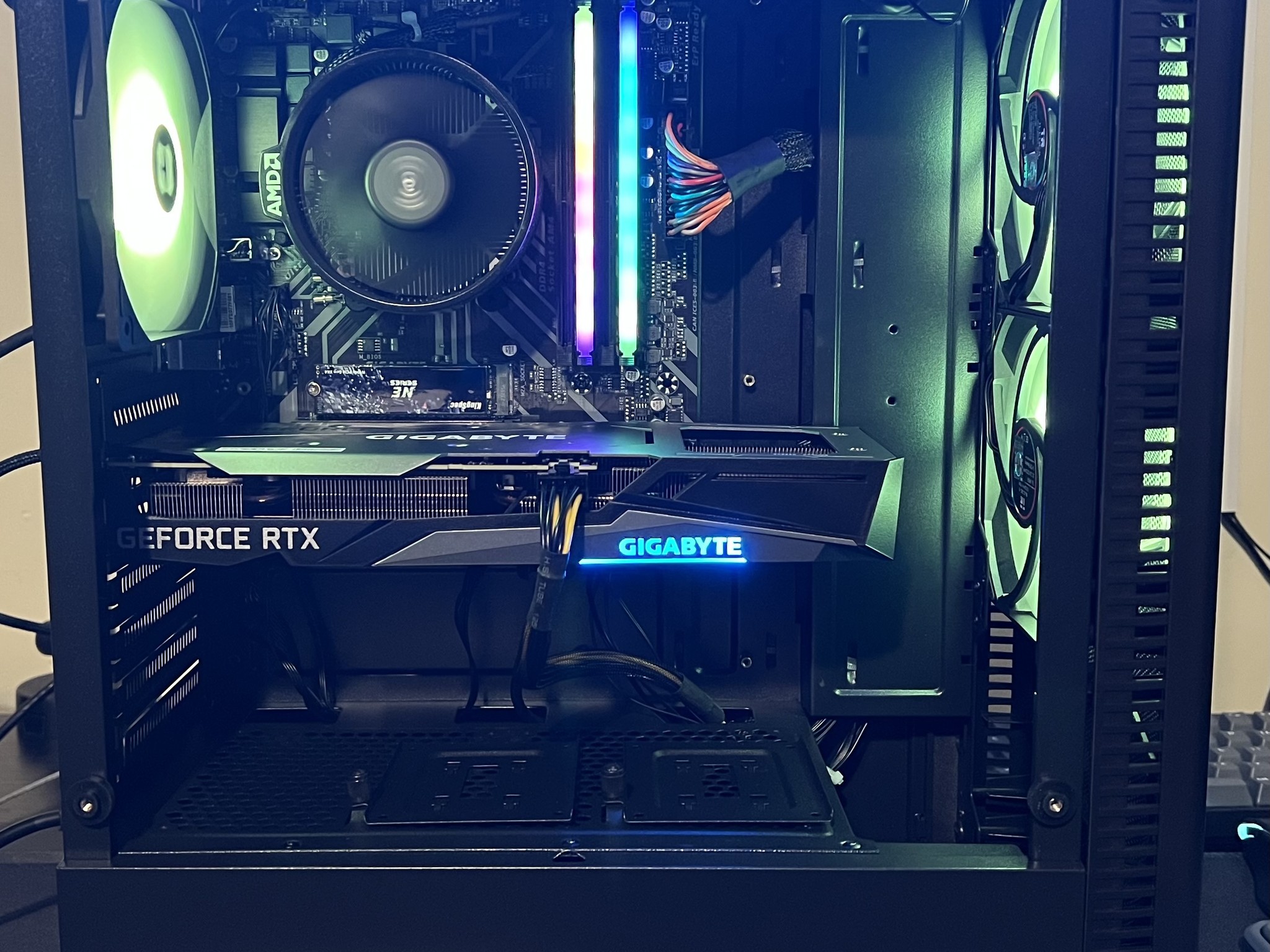 Budget Ryzen 5 4500 1 TB  SSD NVME 16 GB DDR4 RTX 3060 12 GB - All new parts!