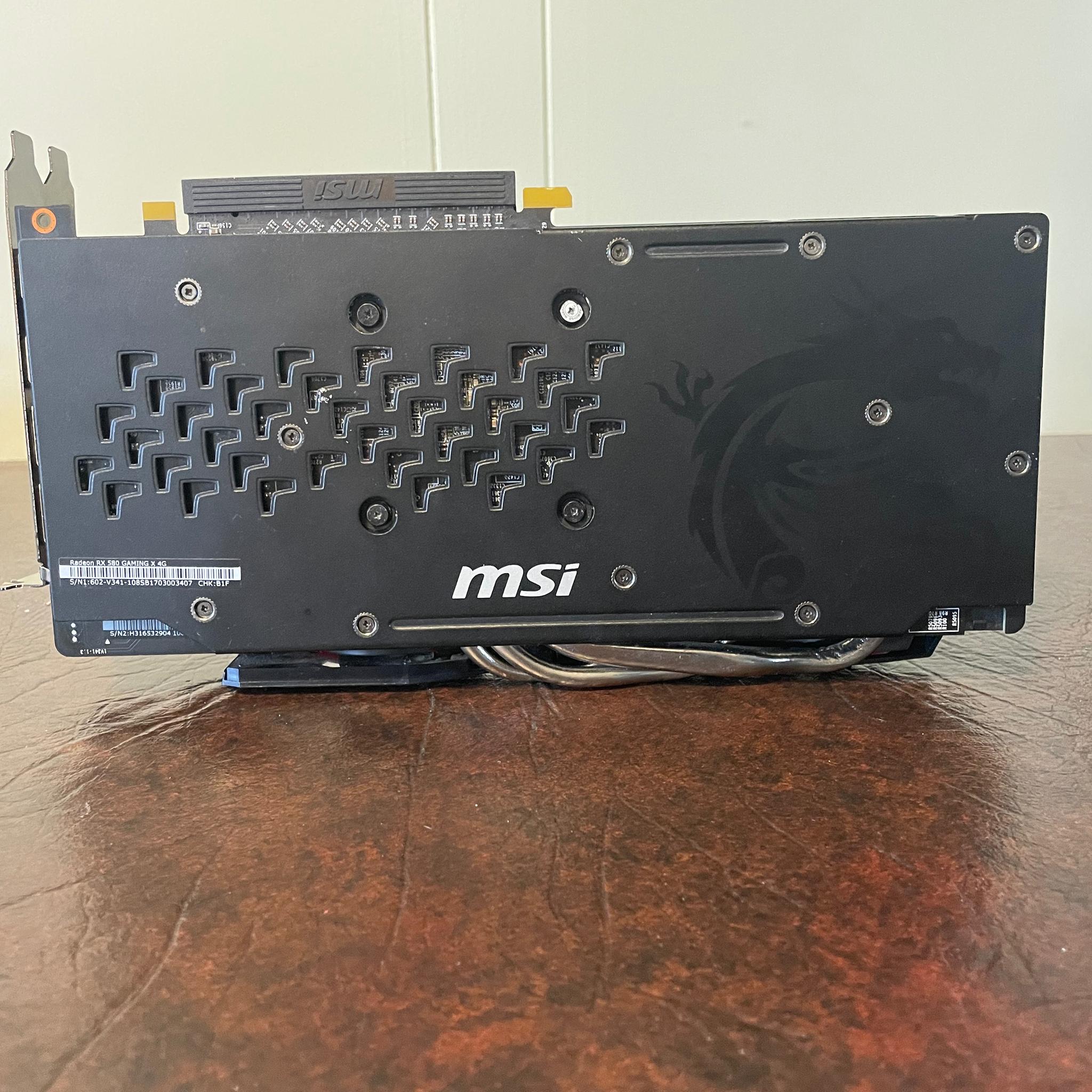 Radeon RX 580 8gb MSI Gaming X