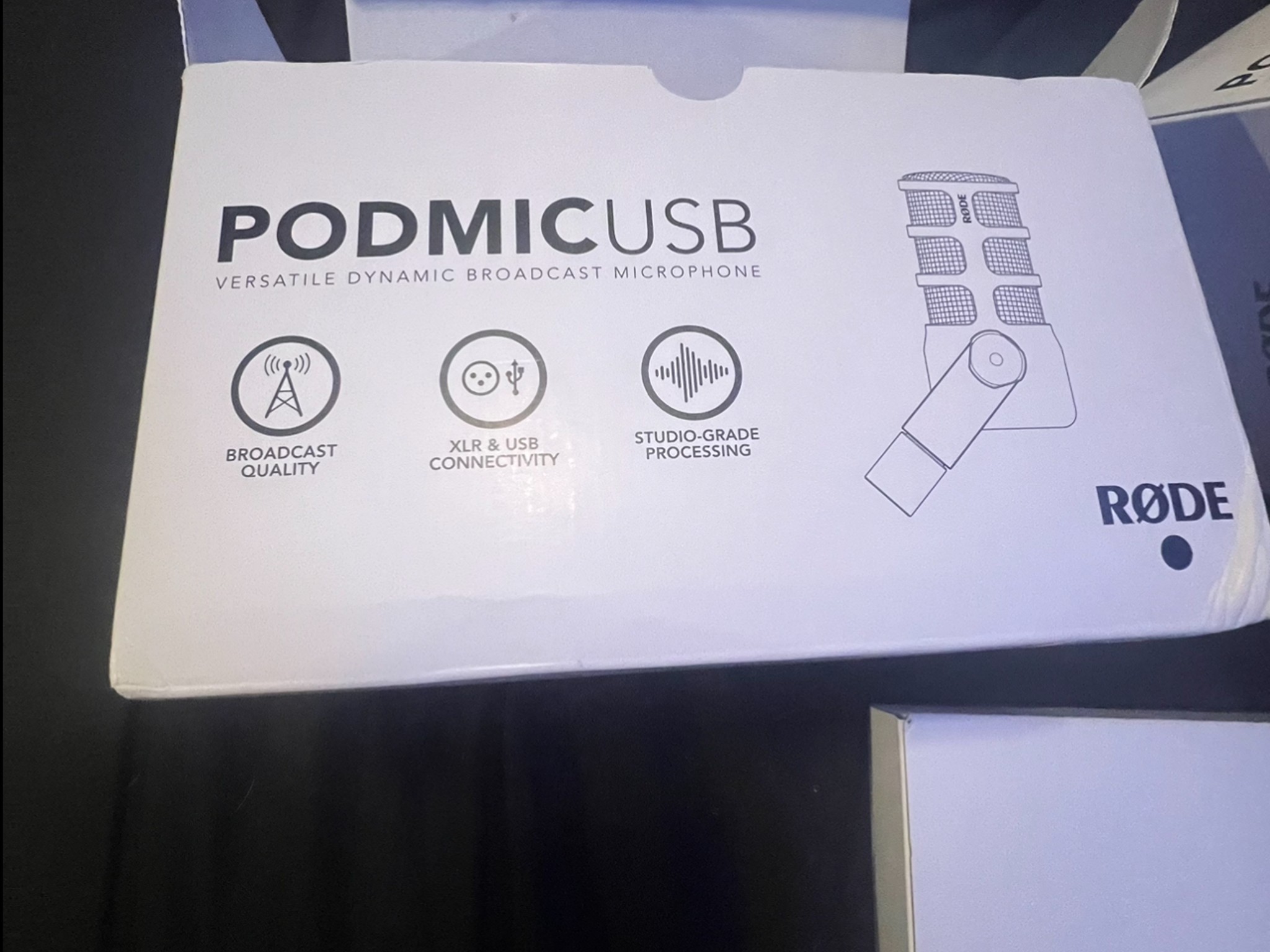RØDE PodMic USB with XLR