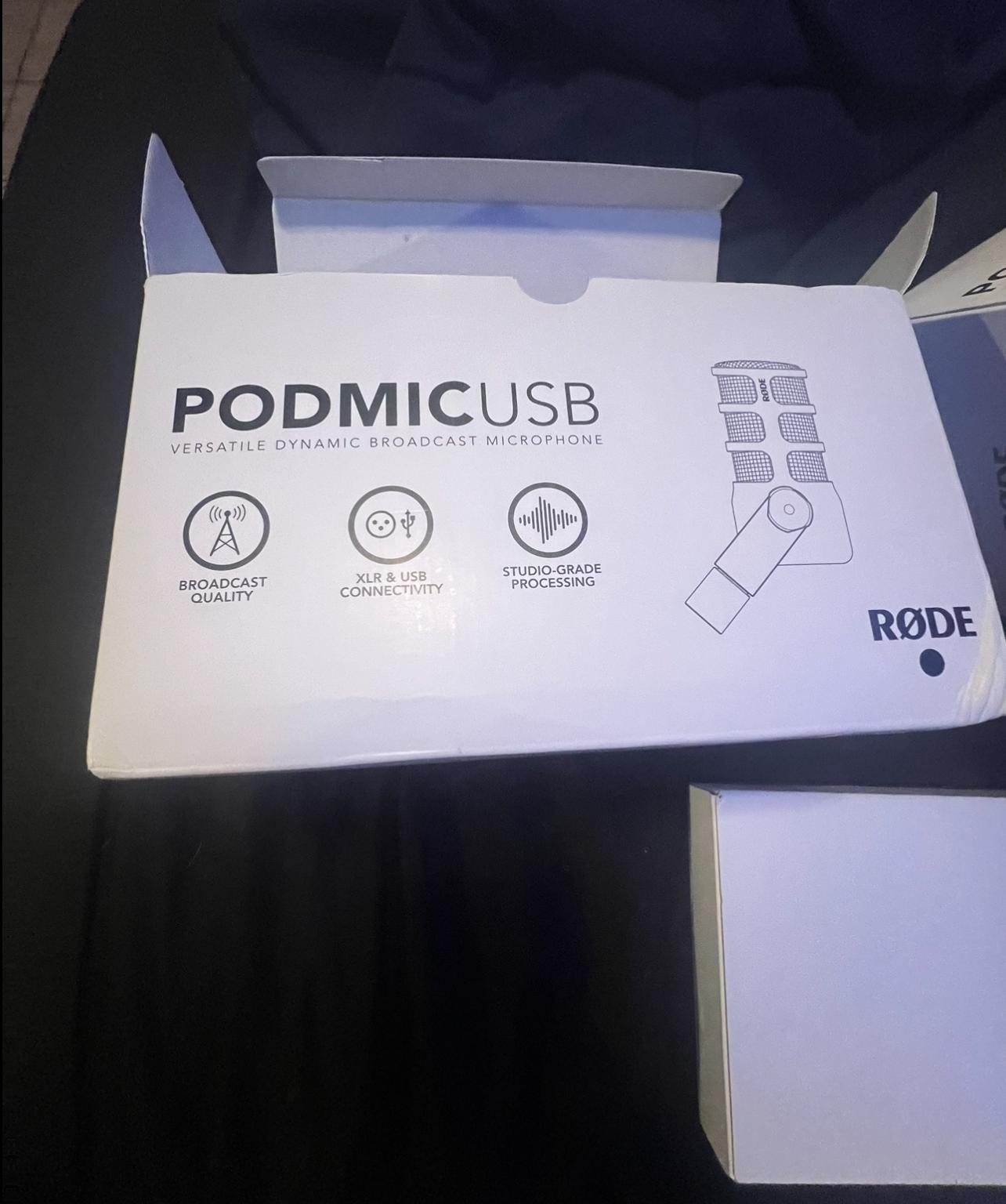 RØDE PodMic USB with XLR