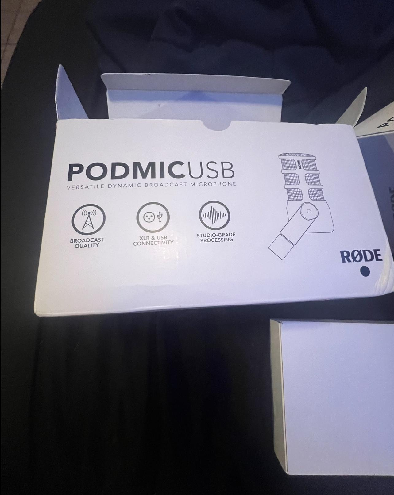 RØDE PodMic USB with XLR