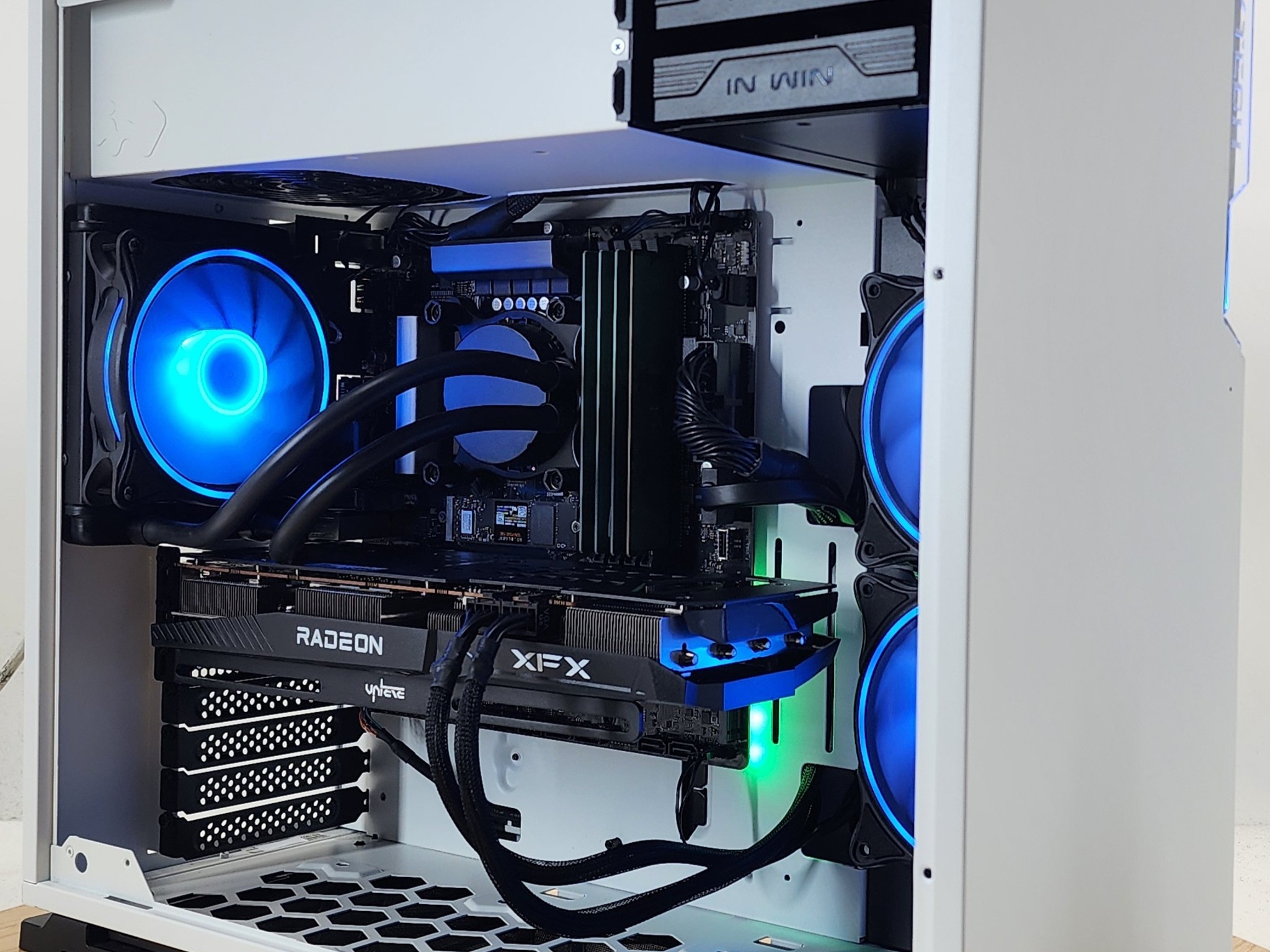 Gaming PC i5-11400F 16GB RAM 500GB SSD RX 6700 10GB Windows 11 Computer