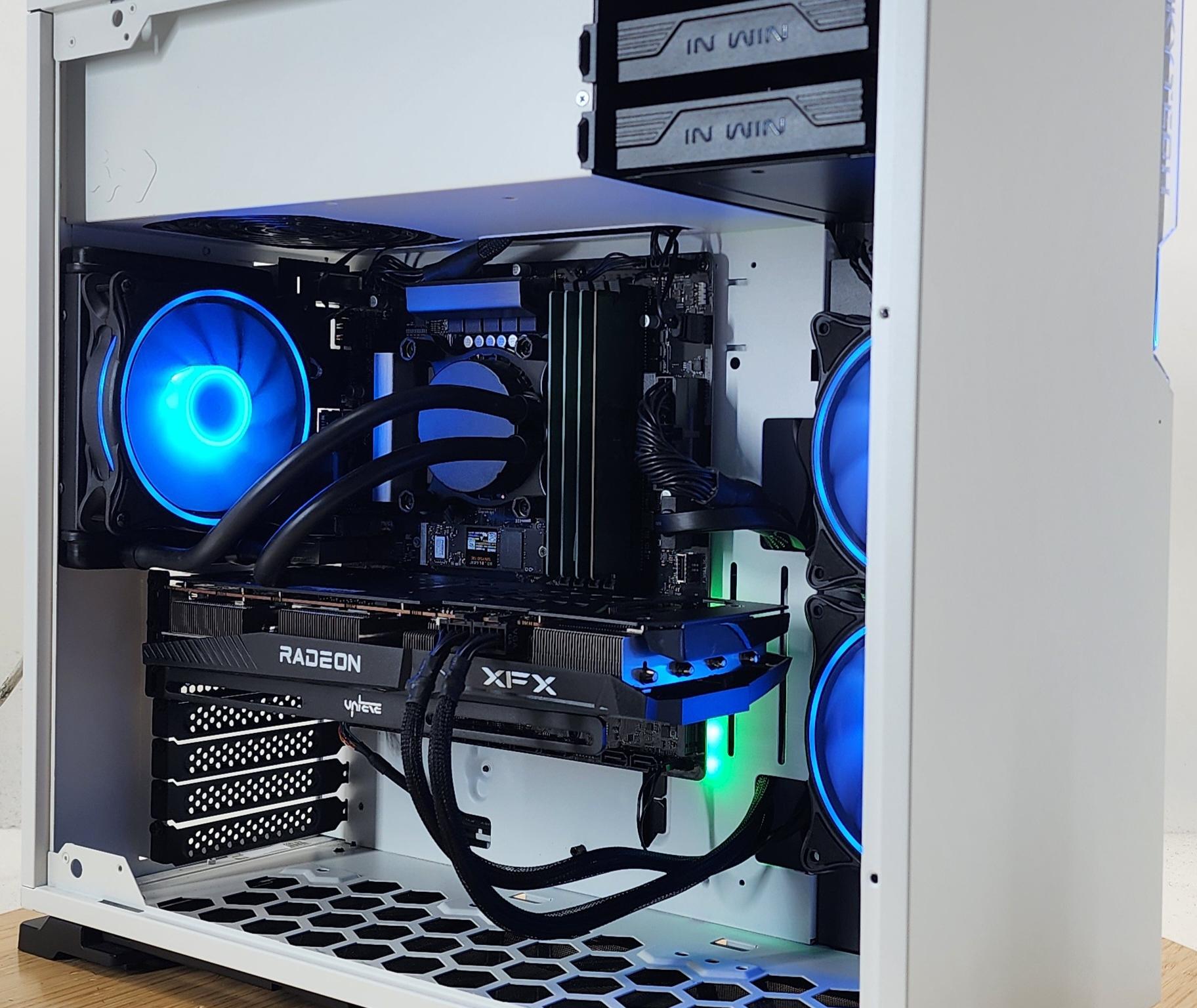 Gaming PC i5-11400F 16GB RAM 500GB SSD RX 6700 10GB Windows 11 Computer