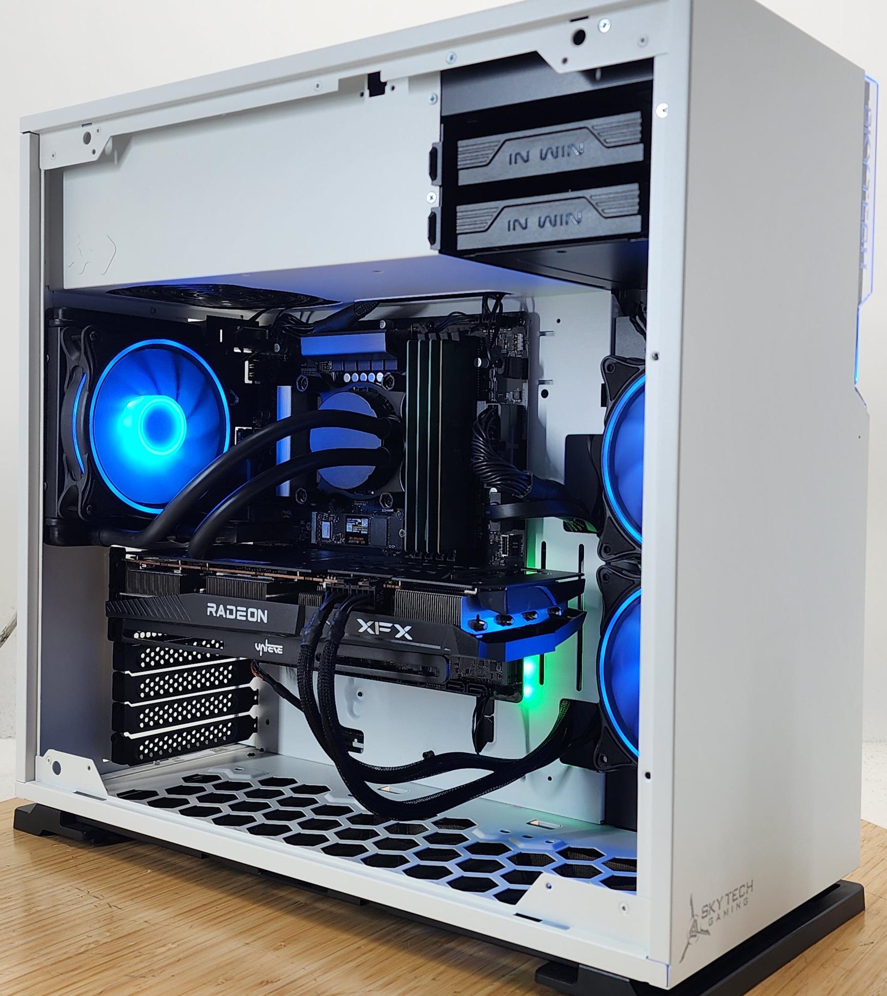 Gaming PC i5-11400F 16GB RAM 500GB SSD RX 6700 10GB Windows 11 Computer