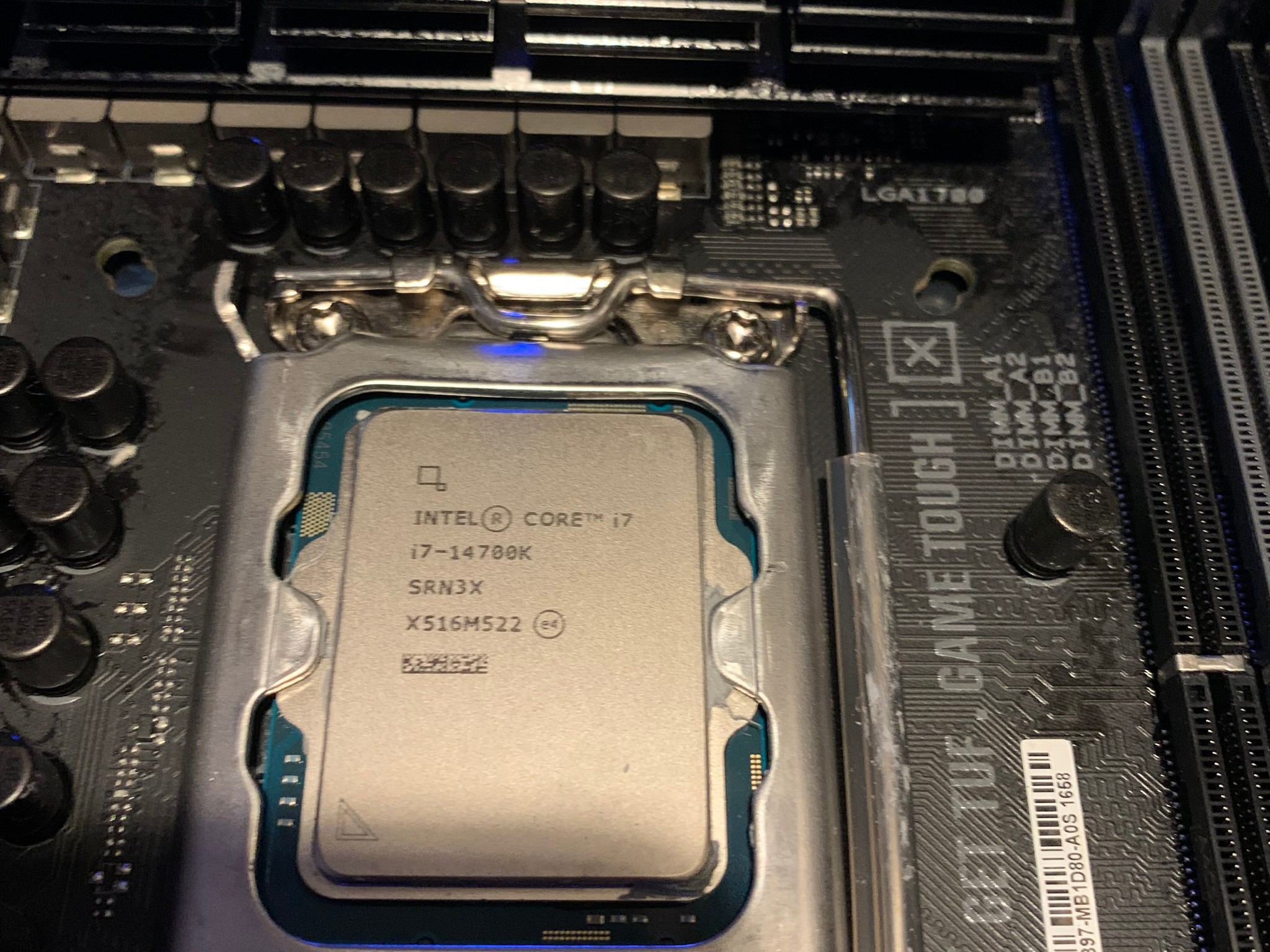 Intel i7-14700K LGA1700 20 Core CPU+ASUS TUF GAMING Z790-PLUS WIFI