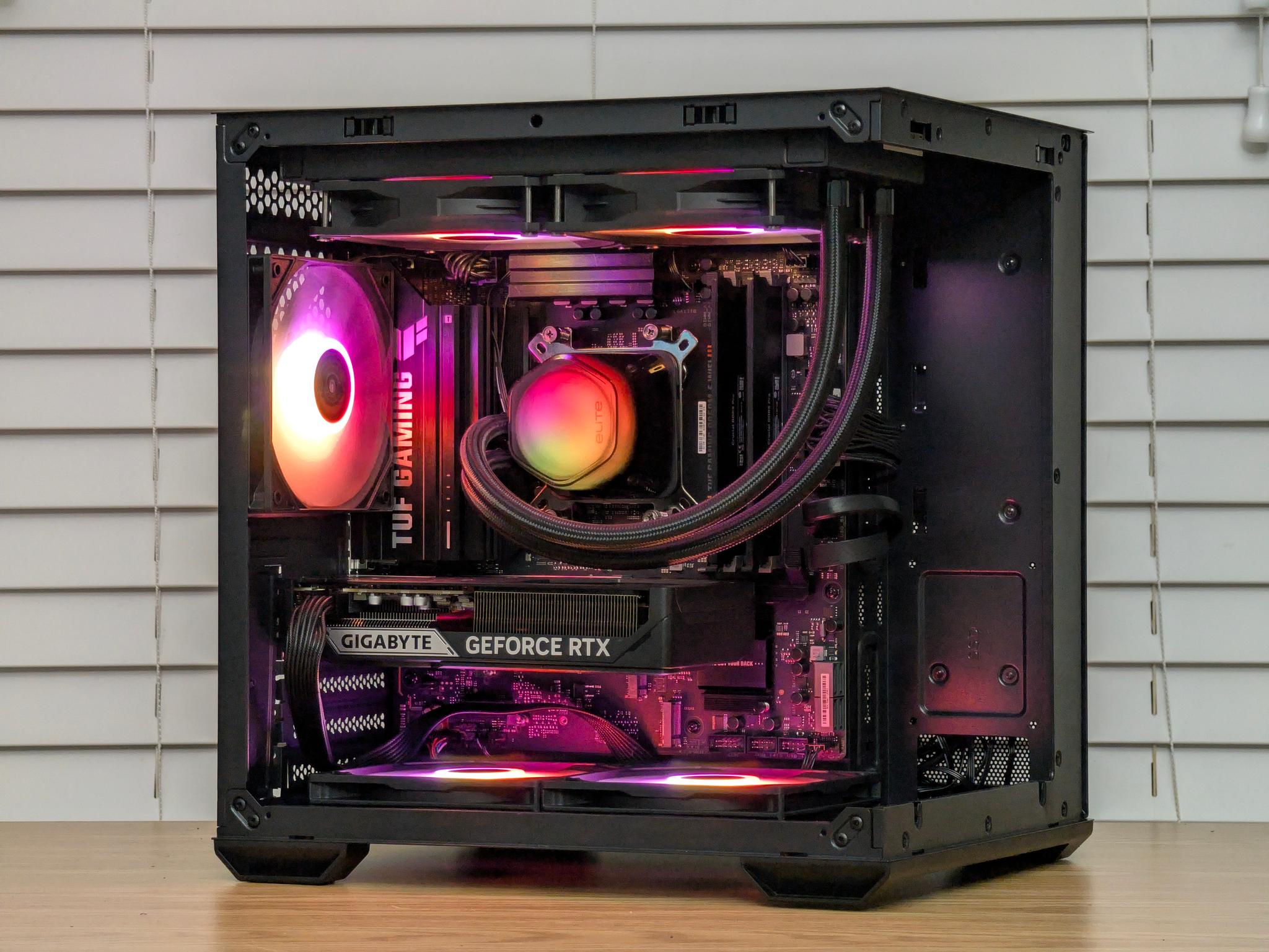 🌈🖤Ryzen 5 9600x | RTX 5060 Ti | 32GB DDR5 | Gaming PC🖤🌈