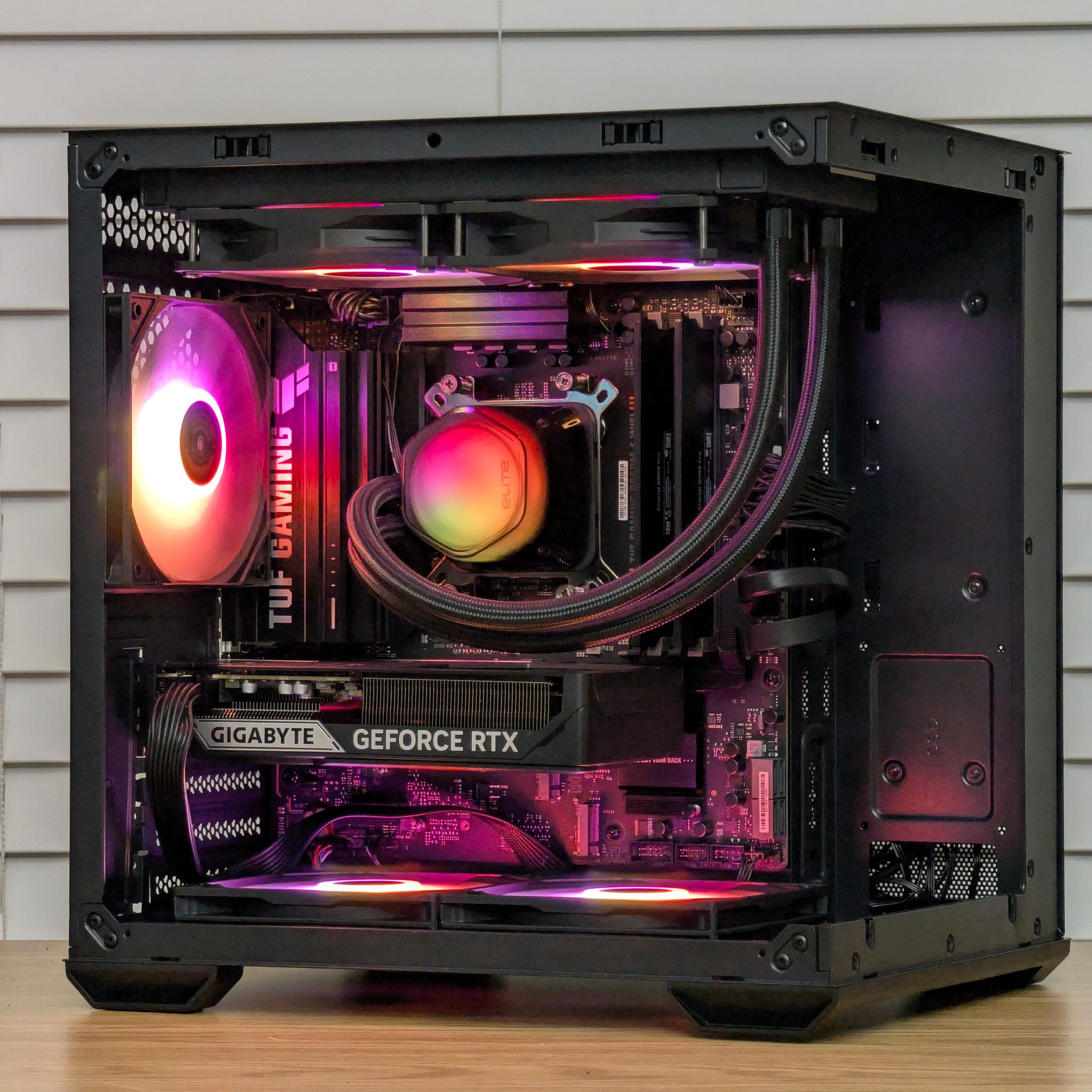 🌈🖤Ryzen 5 9600x | RTX 5060 Ti | 32GB DDR5 | Gaming PC🖤🌈
