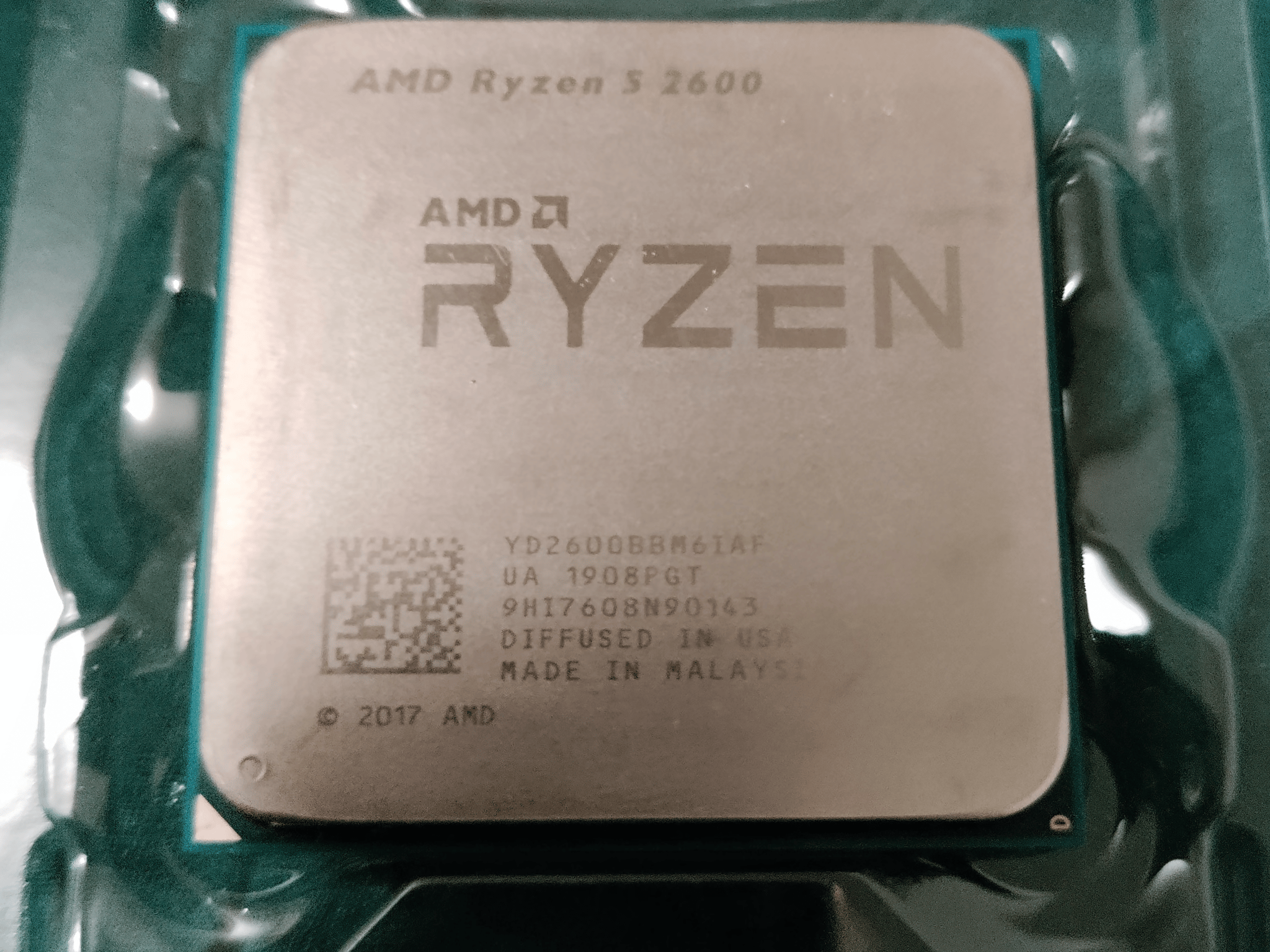 USED AMD Ryzen 5 2600 (6-Core, 12 Threads) CPU