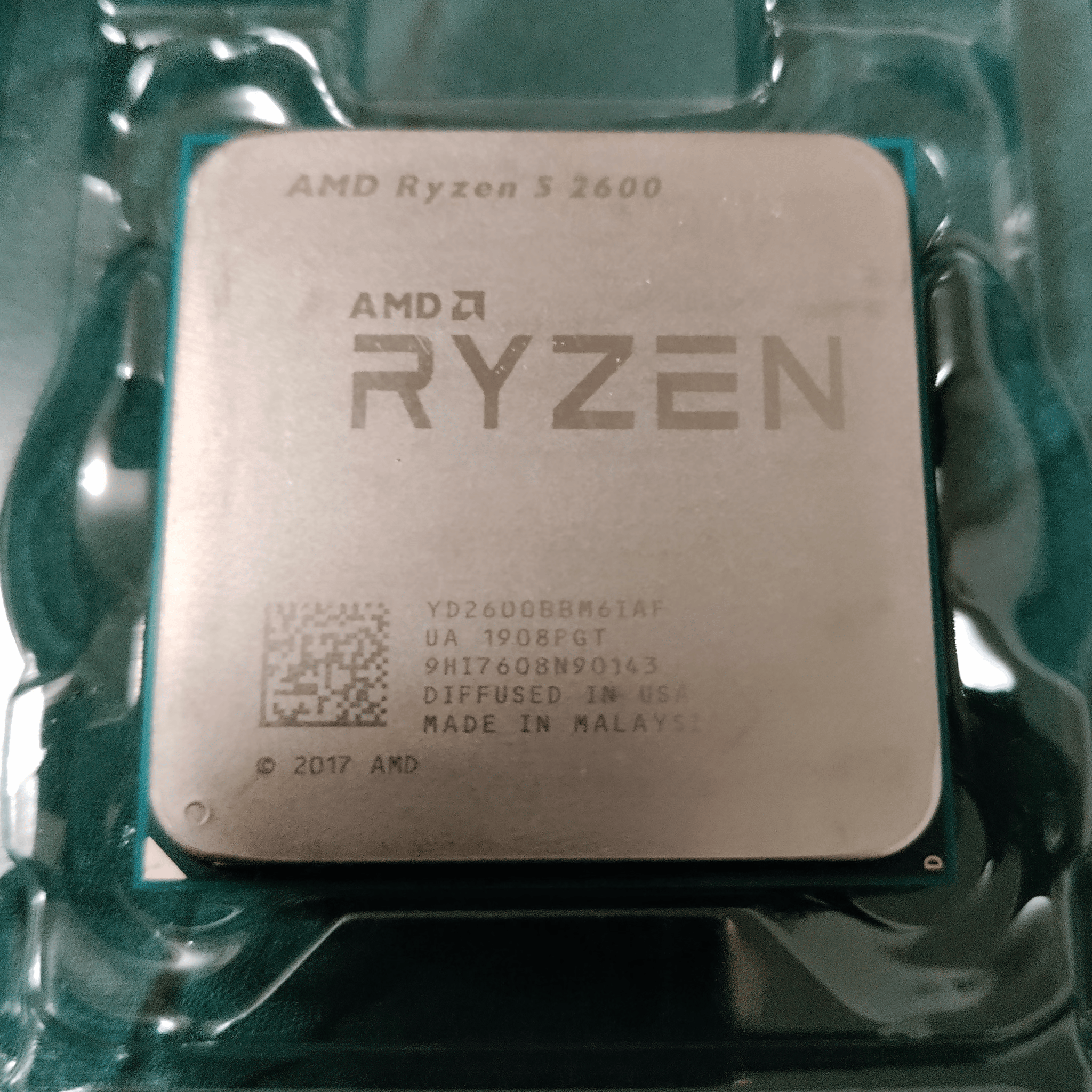 USED AMD Ryzen 5 2600 (6-Core, 12 Threads) CPU