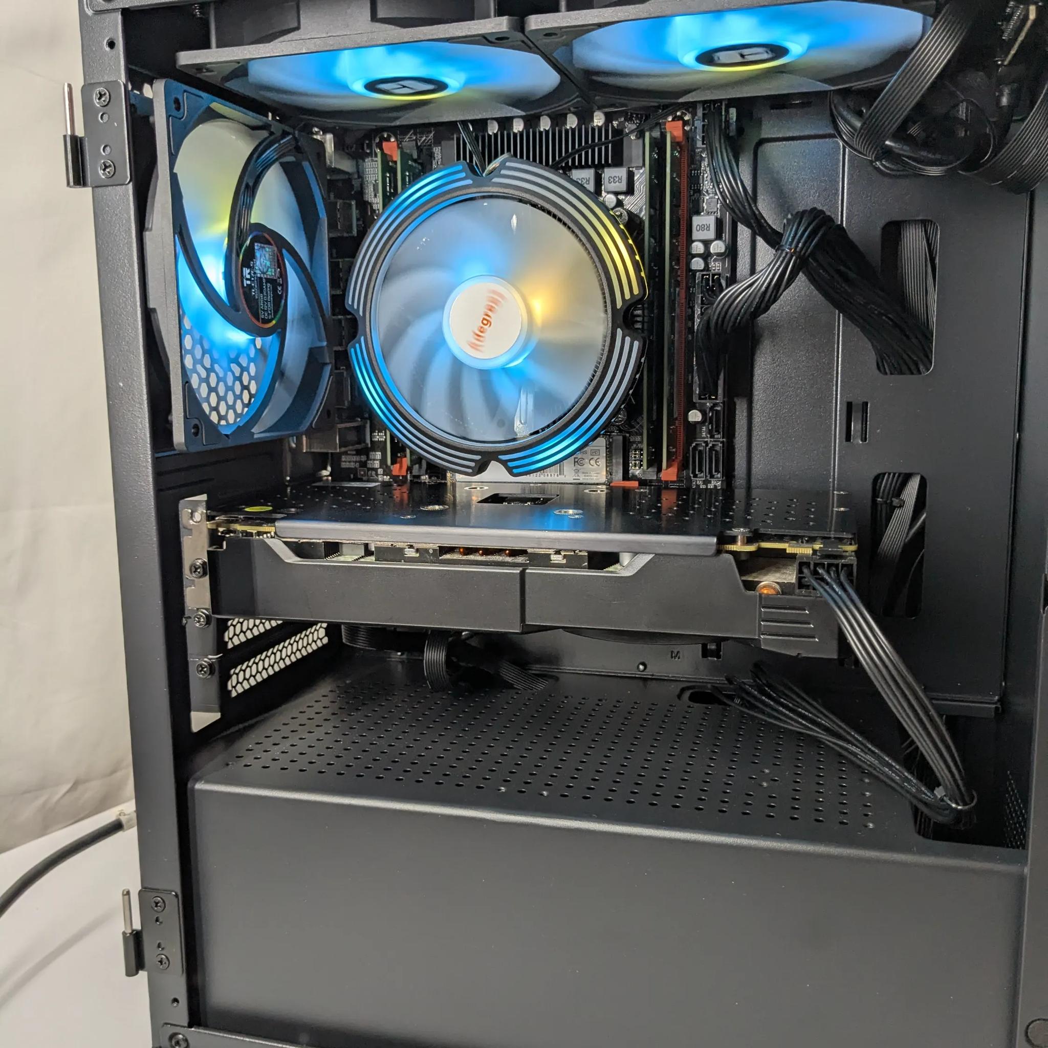 🎮 Budget Gaming PC - RX 570 8GB | Xeon 2630 V4 | 16GB RAM | 500GB NVMe | Win 11 🎮