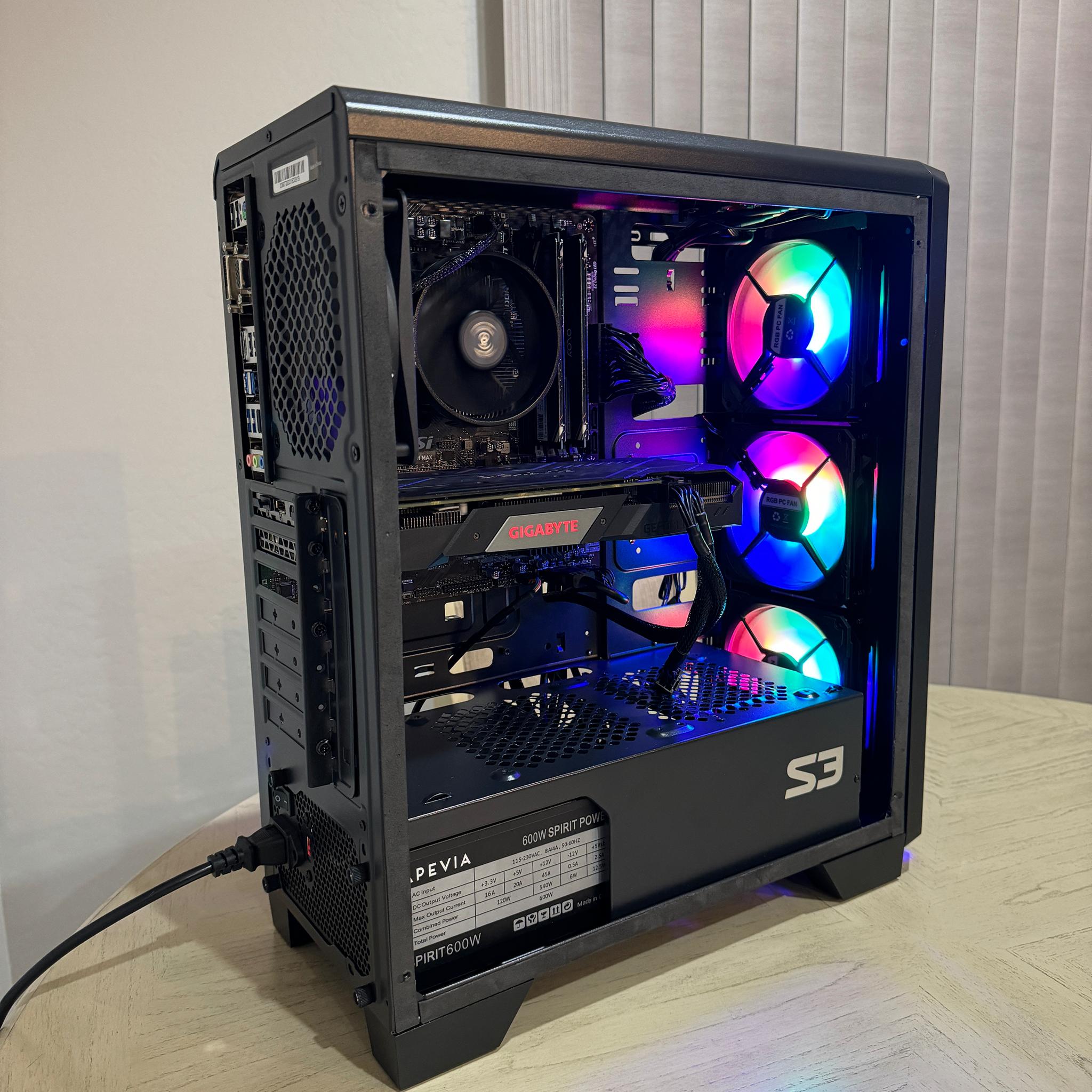 🔥Awesome performance pc🔥- Ryzen 5 / GeForce GTX 1660 Super OC/ 16 GB DDr4 / 1TB SSD
