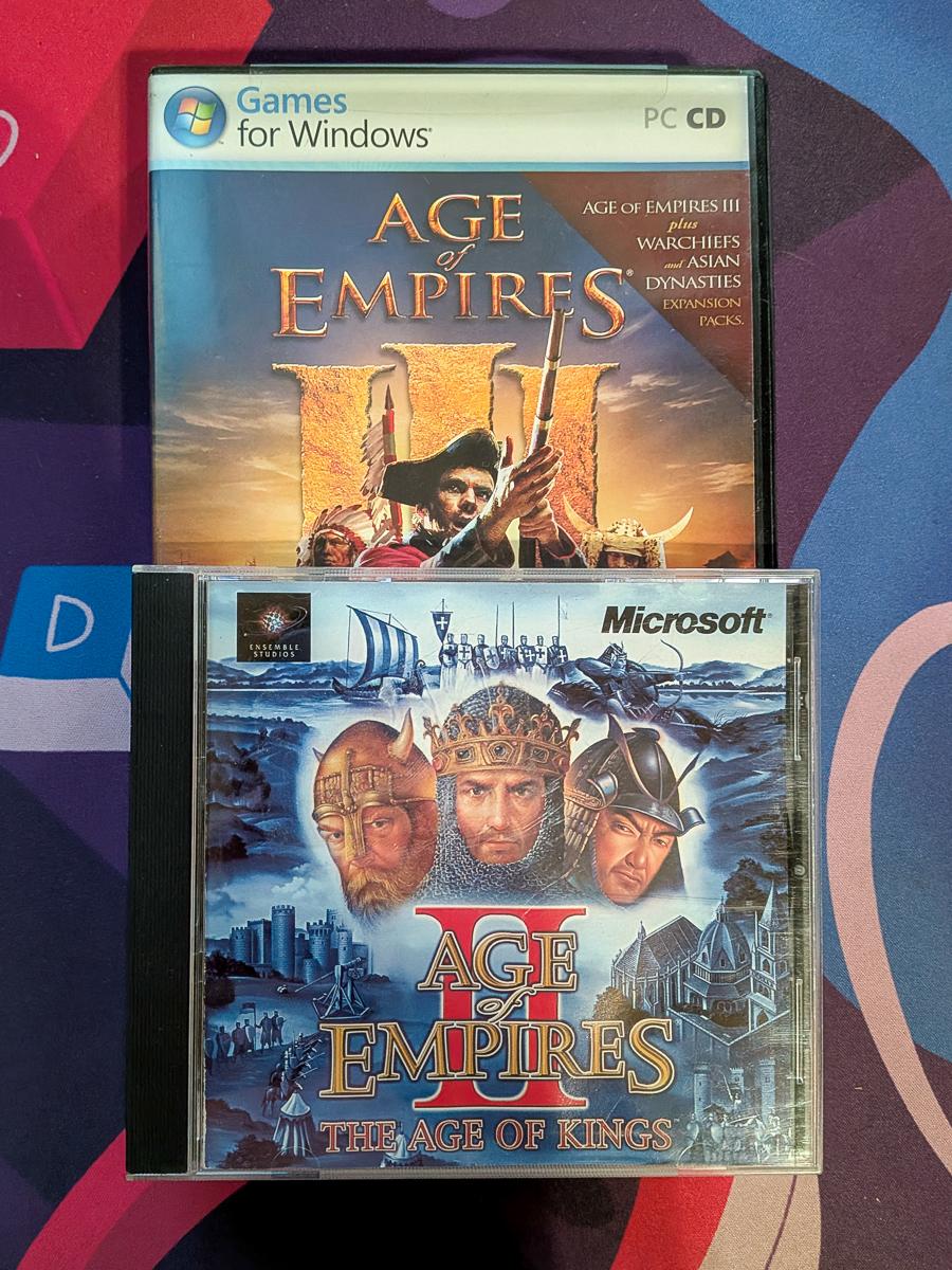 Age of Empires II & III with Expansions