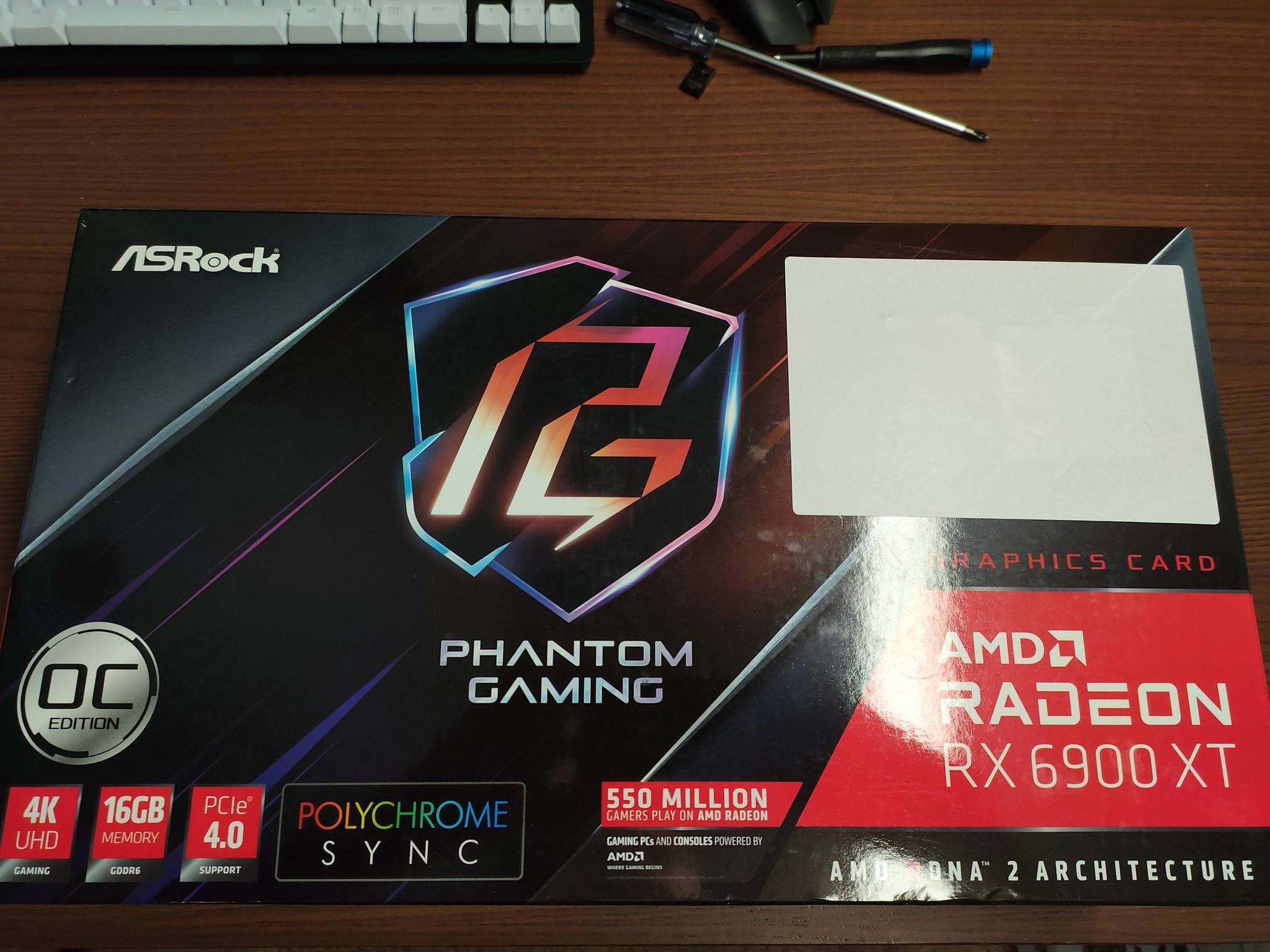 ASRock RX6900 XT Phantom Gaming