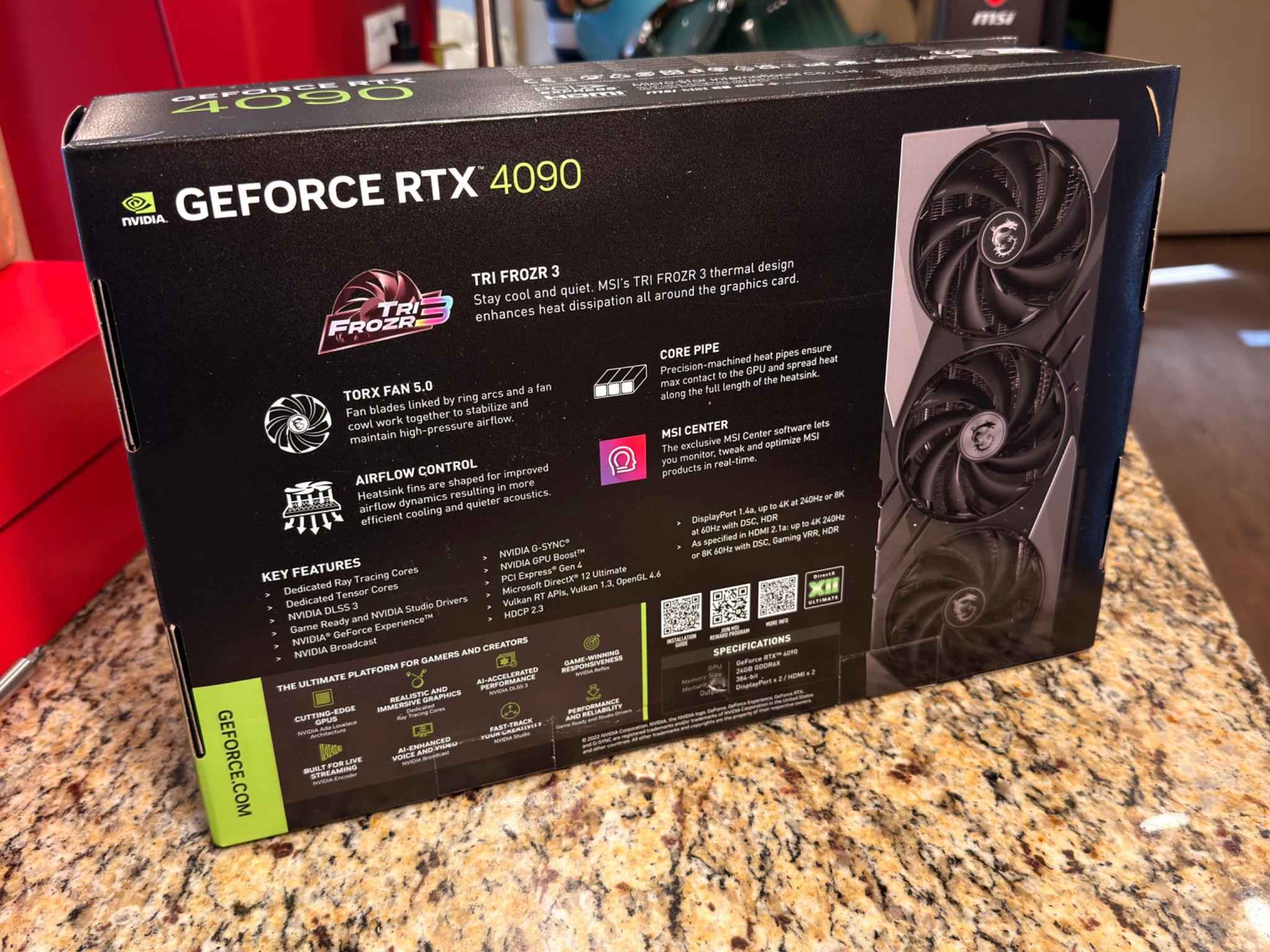 4090 - MSI Gaming Slim - Like New Barely Used