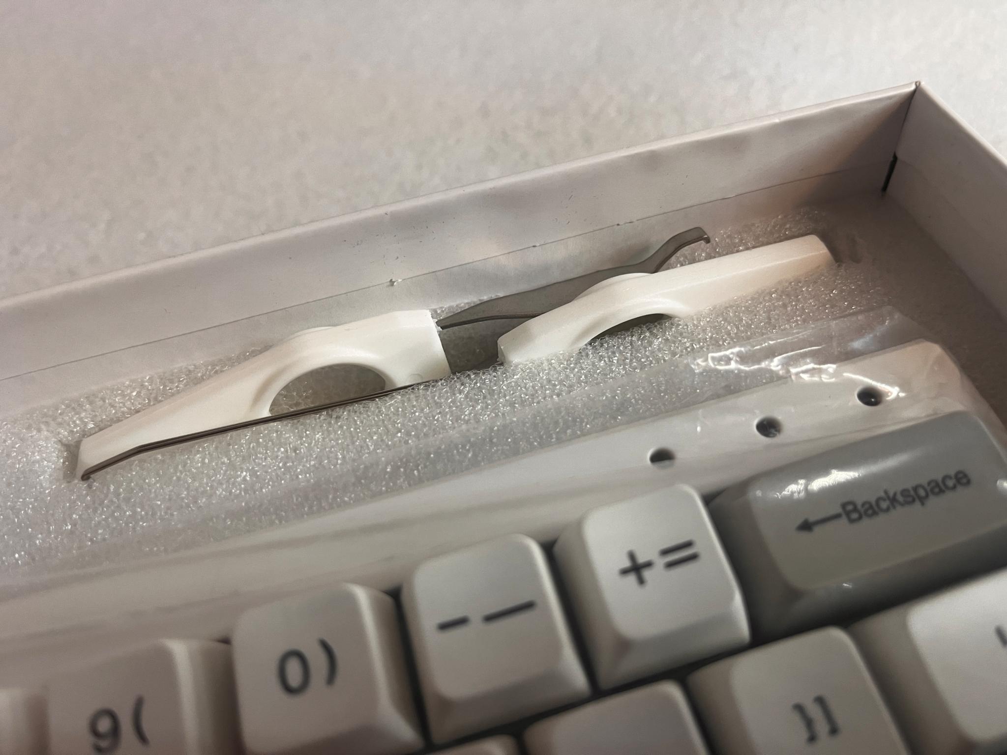 Ractous Design RGB keyboard New in the Box. 60%, RGB.  Gateron Red Switches Hot Swappable