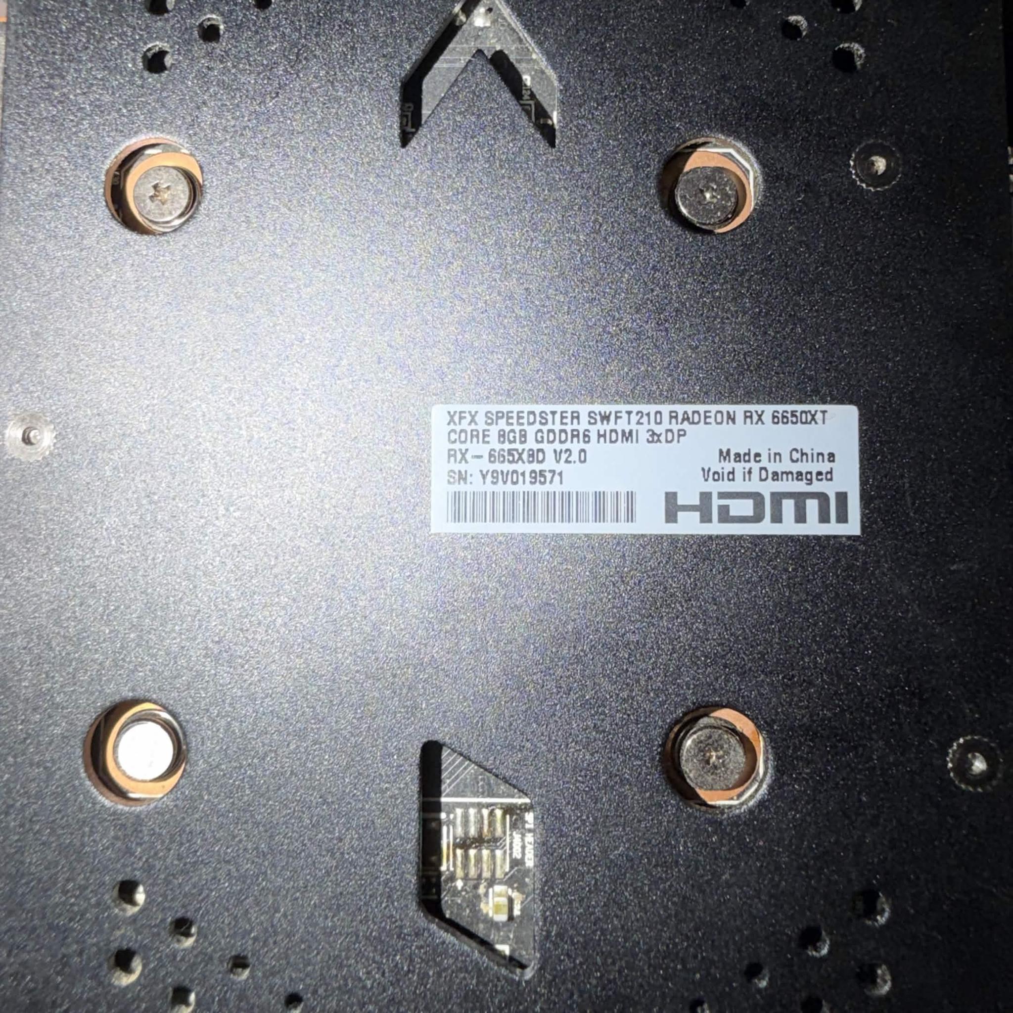 XFX Speedster SWFT 210 Core Radeon RX 6650 XT