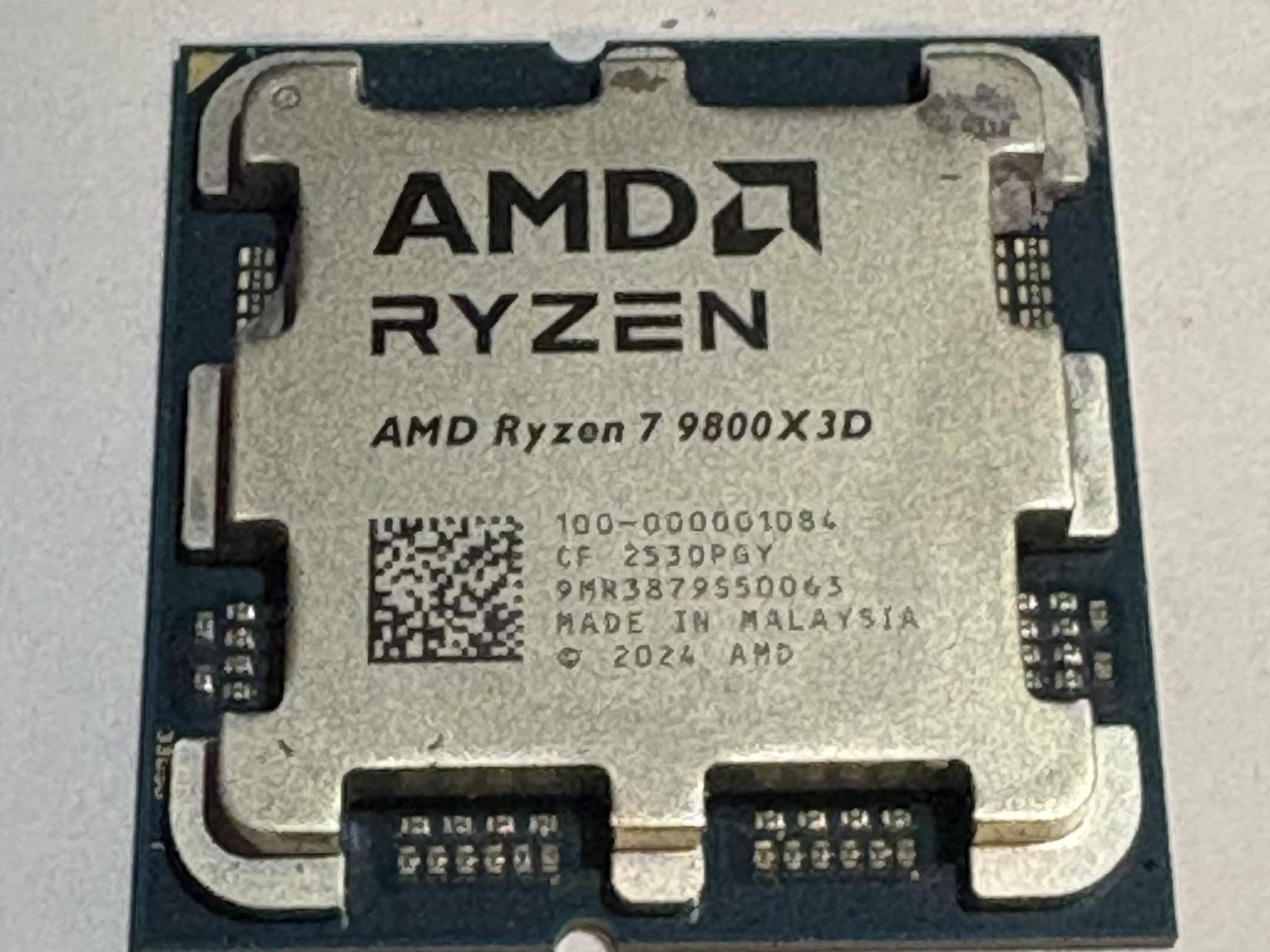 AMD Ryzen 7 9800X3D