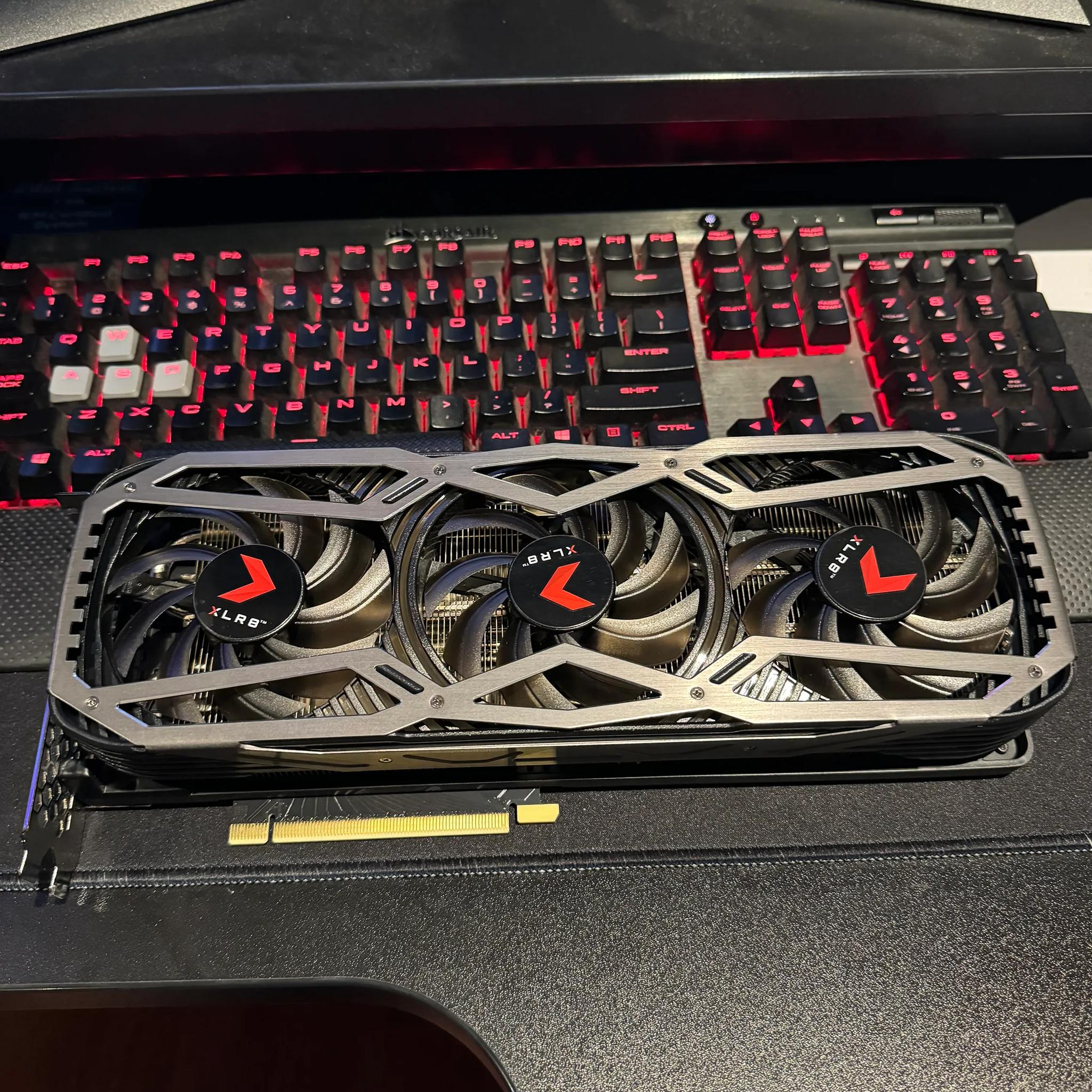 PNY GeForce RTX 3070 8GB XLR8 Gaming REVEL EPIC-X RGB Triple Fan Graphics