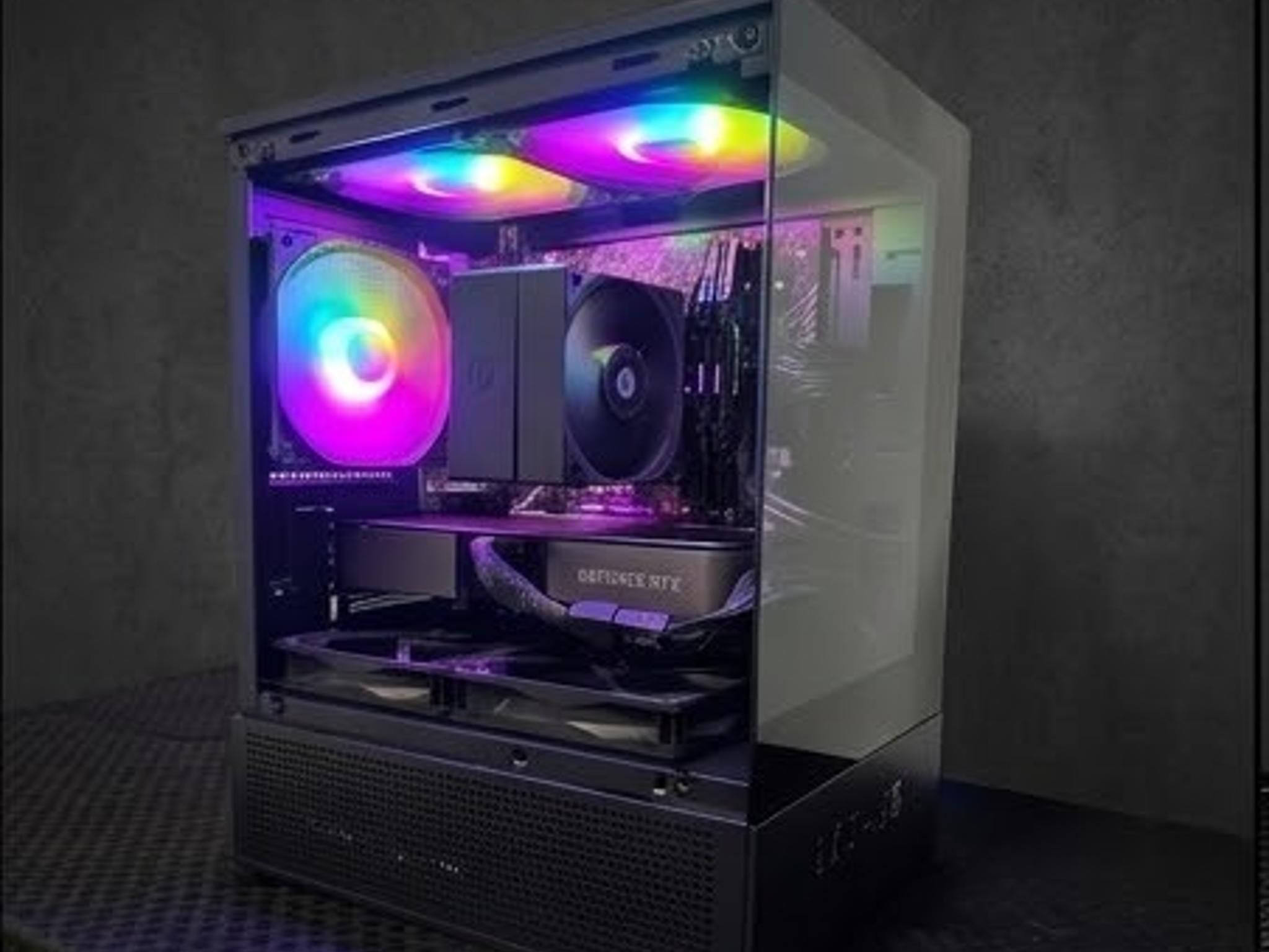 GeForce RTX 3070 Custom Gaming PC - Ryzen 5 - 16GB DDR4 - 1.75 TB Total Storage