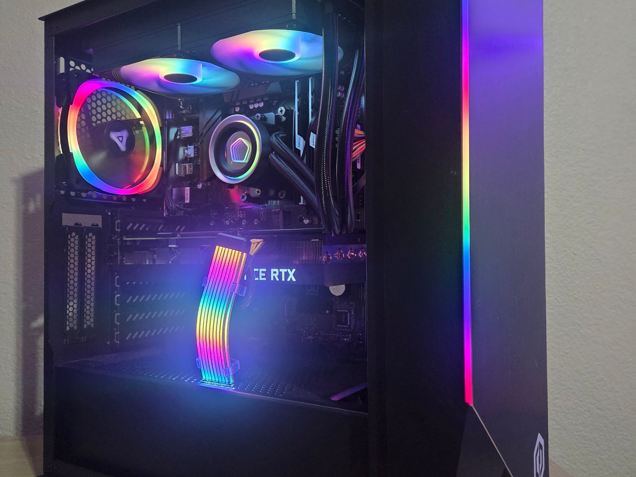 GeForce RTX 3080 Ti Custom Gaming PC - Ryzen 5 5600XT, 32GB RAM, 1TB SSD