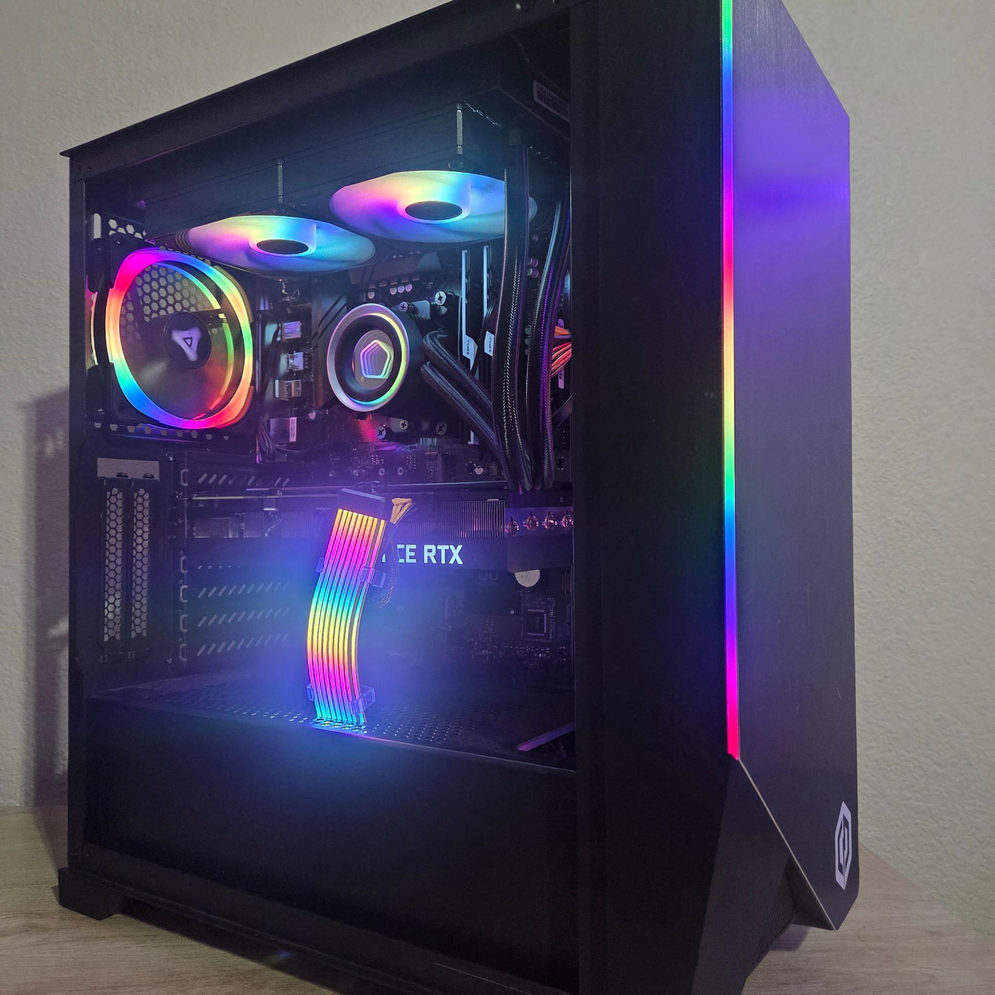 GeForce RTX 3080 Ti Custom Gaming PC - Ryzen 5 5600XT, 32GB RAM, 1TB SSD